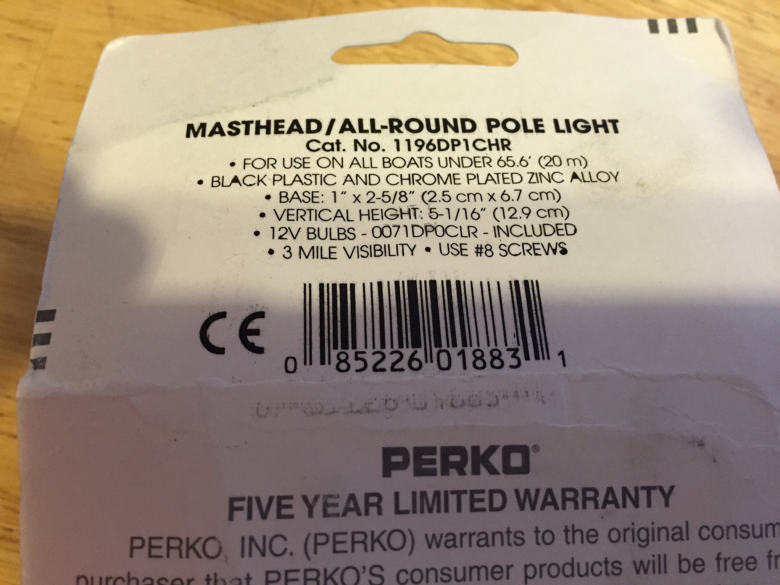 Perko 12v Comb Masthead All-Round L