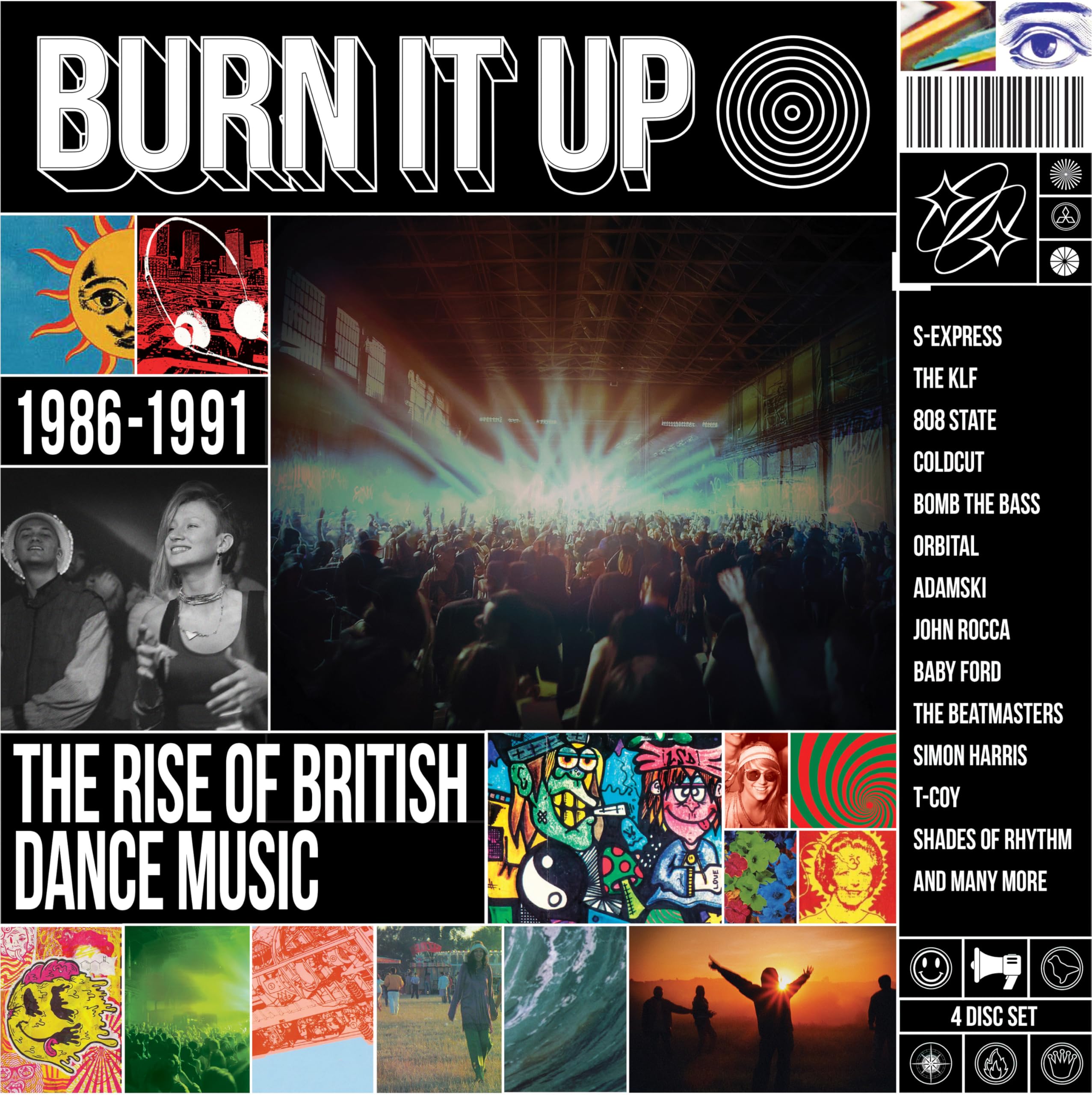 Amazon.co.jp: Burn It Up The Rise Of British Dance Music 1986