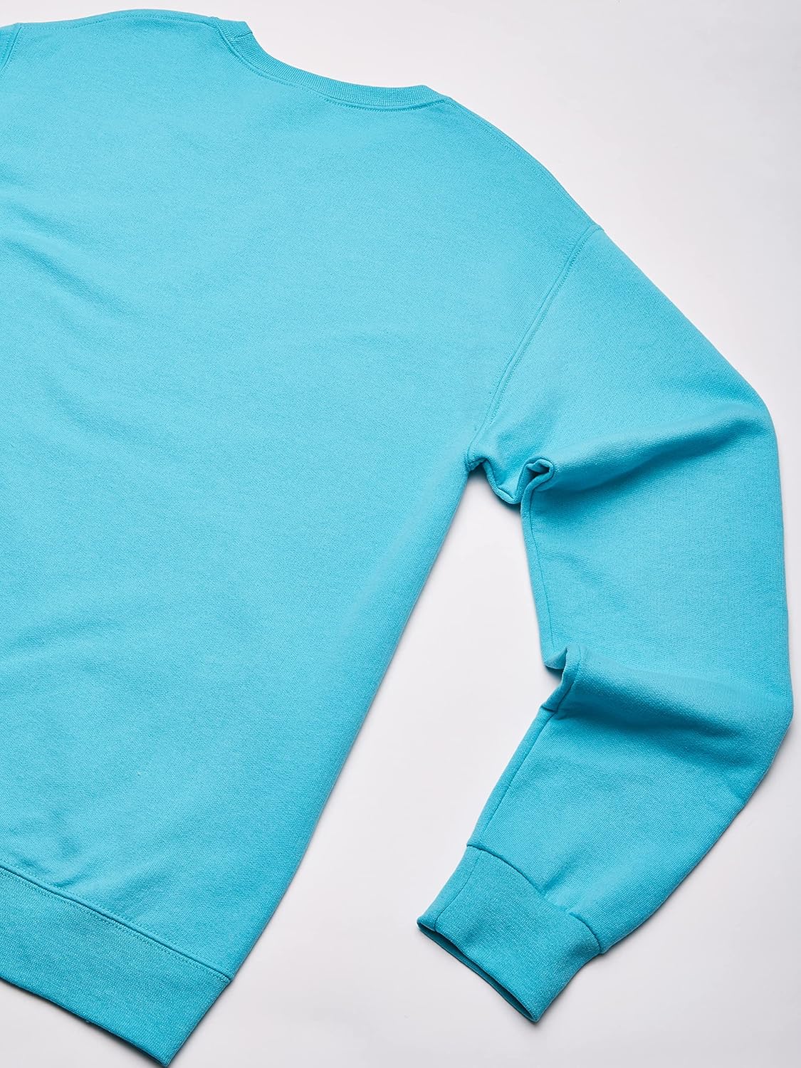 Fruit of The Loom Men's Fleece Crew Sweatshirt, Scuba Blue, Small - Image 4