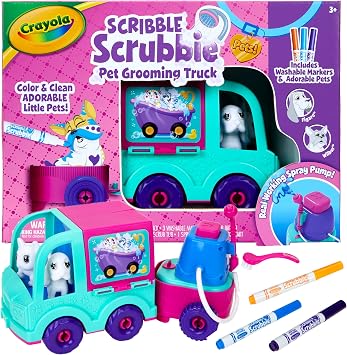 Scribble Scrubbie Pets! Beauty Salon Playset