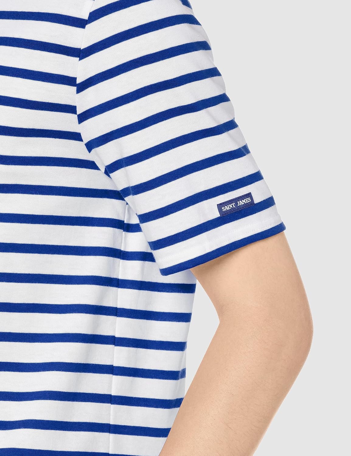 セントジェームス]Tシャツ カットソー レヴァント ネイビー ホワイト