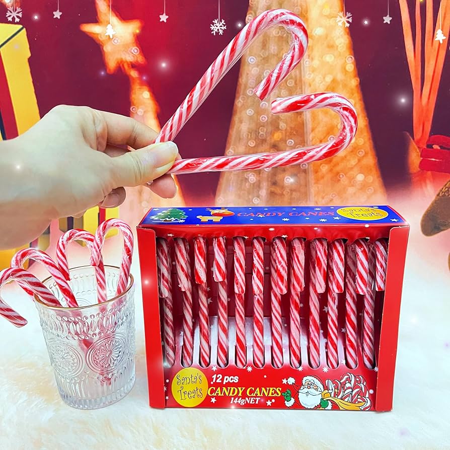 Amazon.co.jp: セイカオエン キャンディケイン 飴 クリスマス お