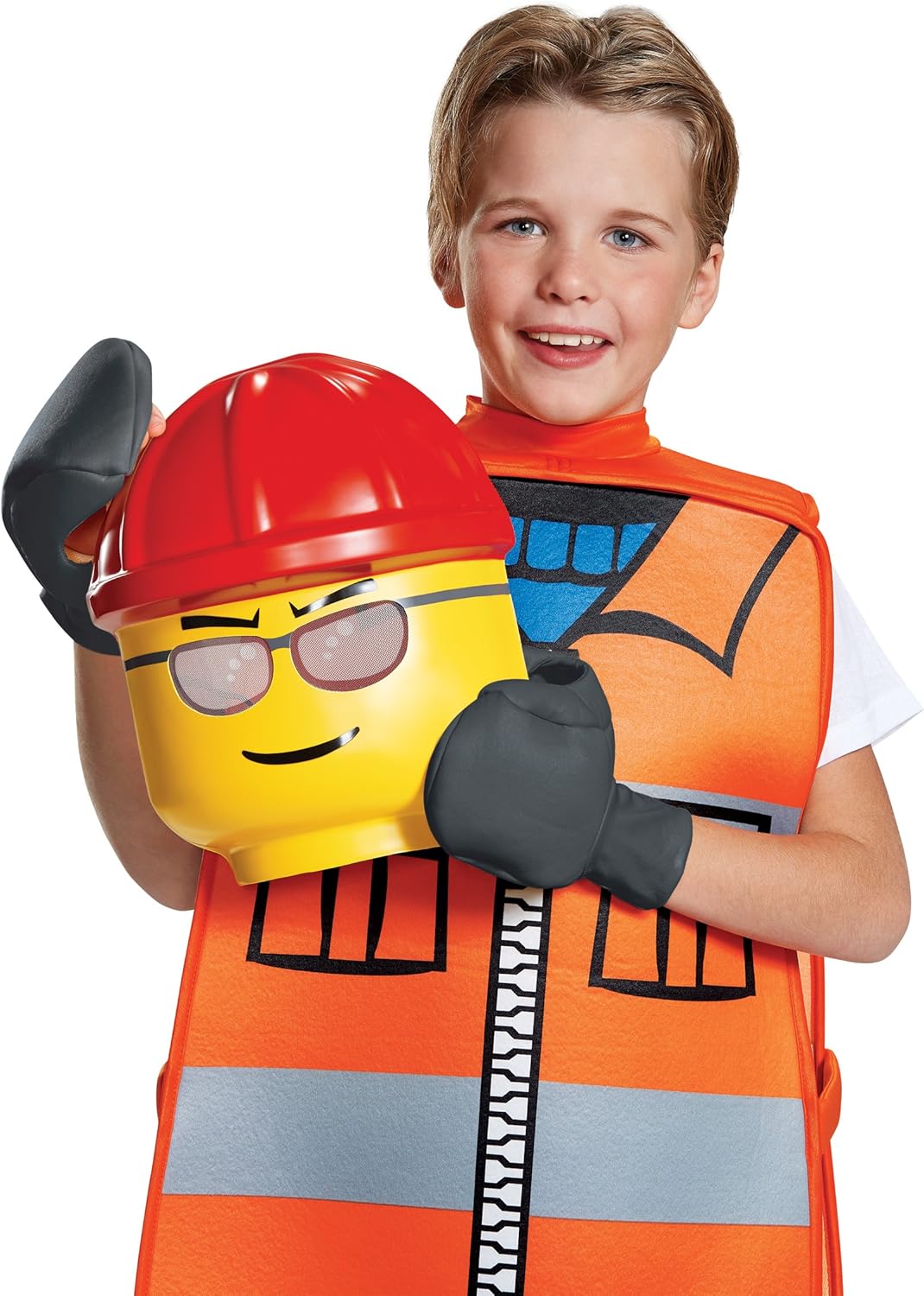 Miniatura 4 de Disguise LEGO Construction Worker Basic Child Costume