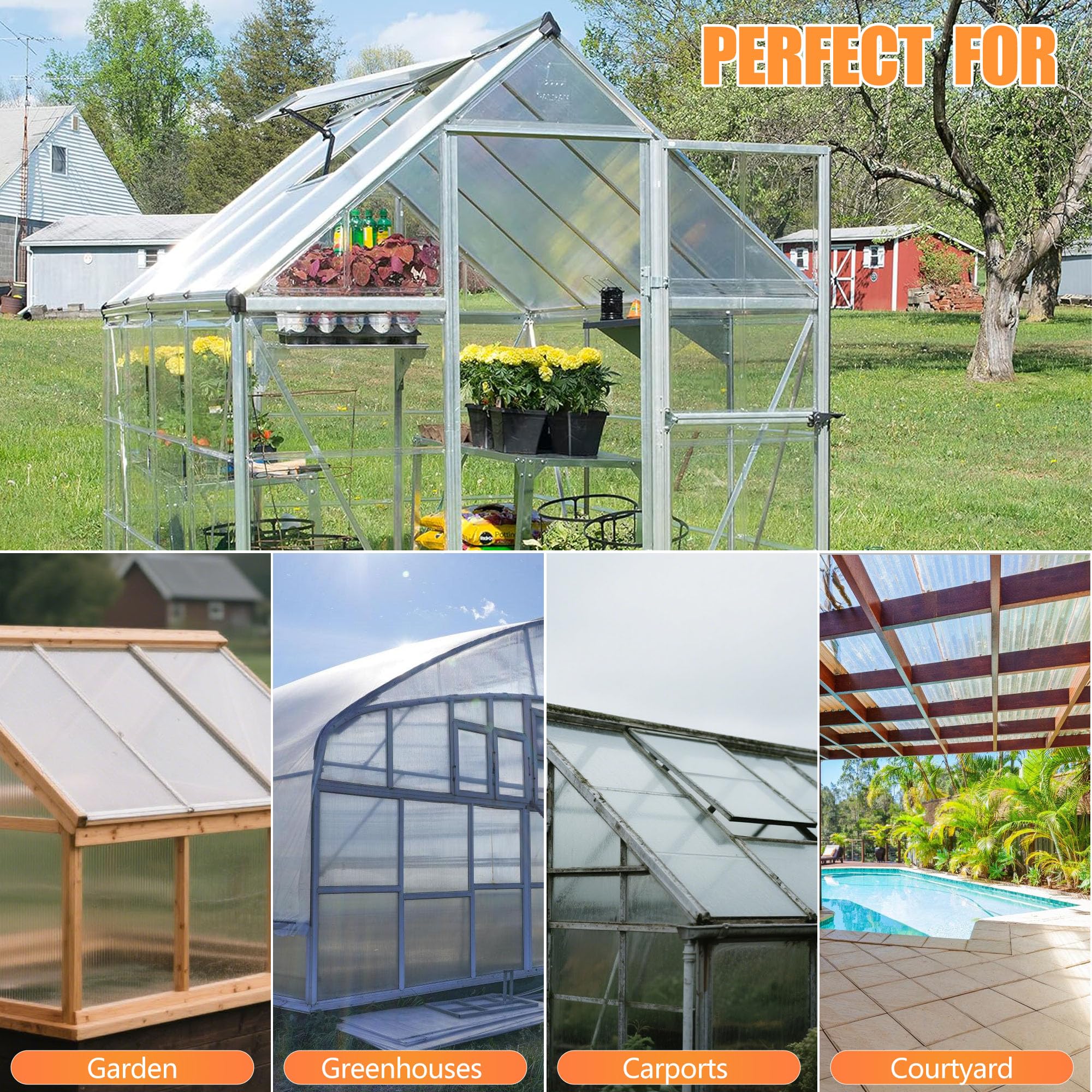 Nastro Adesivo Anti-polvere per Serra, Autoadesivo per Lastre e Pannelli a Camera Cava - grigio, 5cm x 25m x 1 rotolo