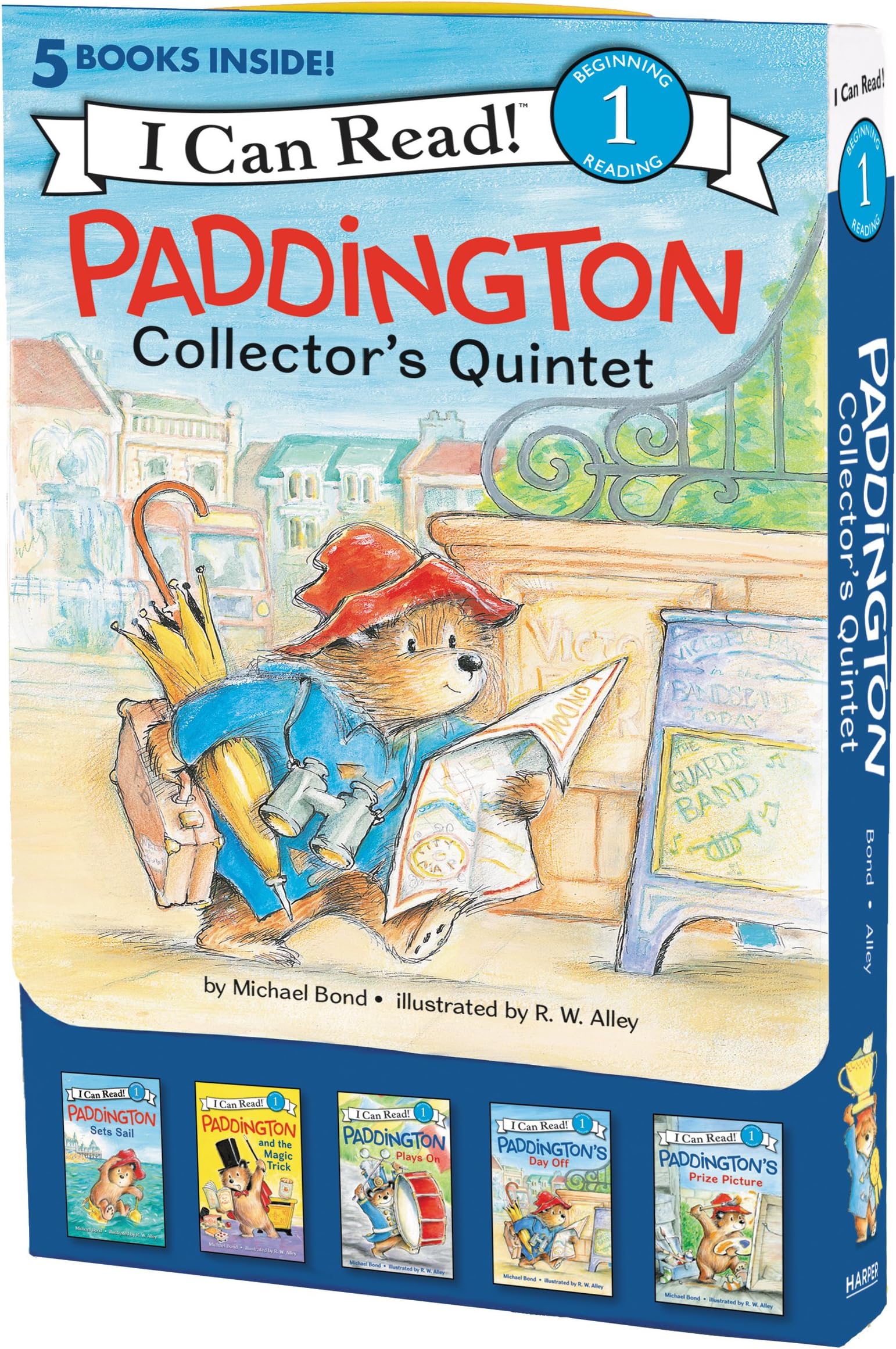 Paddington Collector's Quintet: 5 Fun-Filled Stories in 1 Box! (I Can Read Level 1) Paperback – Illustrated, 2 Jan. 2018