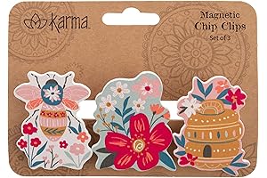 Karma Magnetic Shaped Chip Clips: The Solution for Leftover Snacks