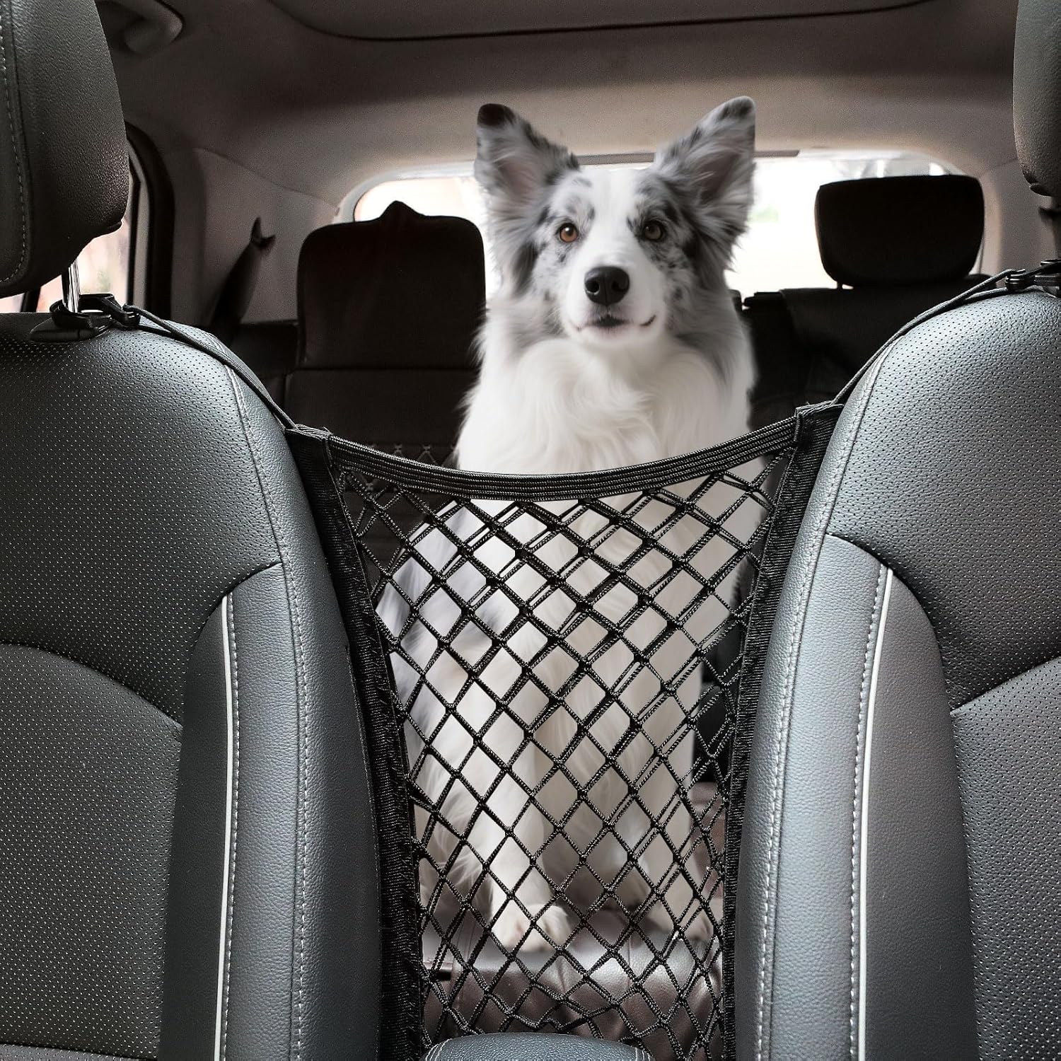 Upgraded Dog Car Net Barrier for SUVs: Safe Travel & Organized Essentials Upgraded Dog Car Net Barrier for SUVs: Safe Travel & Organized Essentials