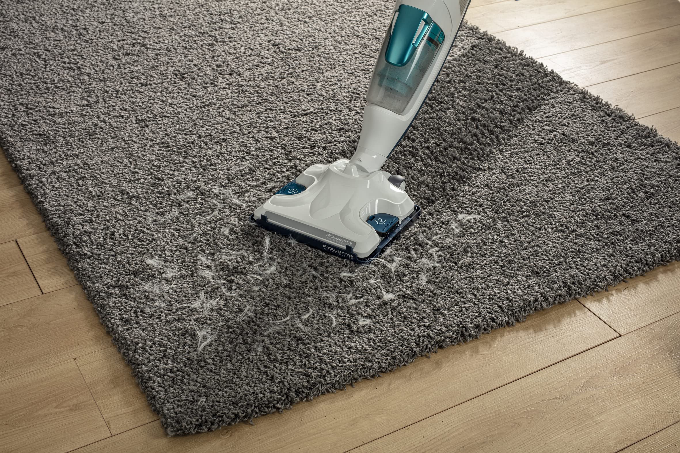 Rowenta RY7757 Clean & Steam Revolution Aspirapolvere a Vapore, Lavapavimenti Multisuperficie, Aspira, Lava e Igienizza Insieme, Elimina Germi e Batteri, Serbatoio Amovibile, Senza Sacco