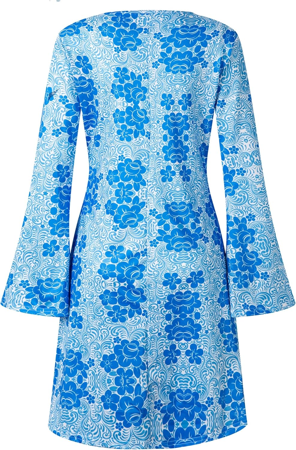 60s 70s Disco Outfit Hippie Costume Women, 1970 Style Clothes Dress Peace Sign Accessories Jewelry Halloween - Image 3