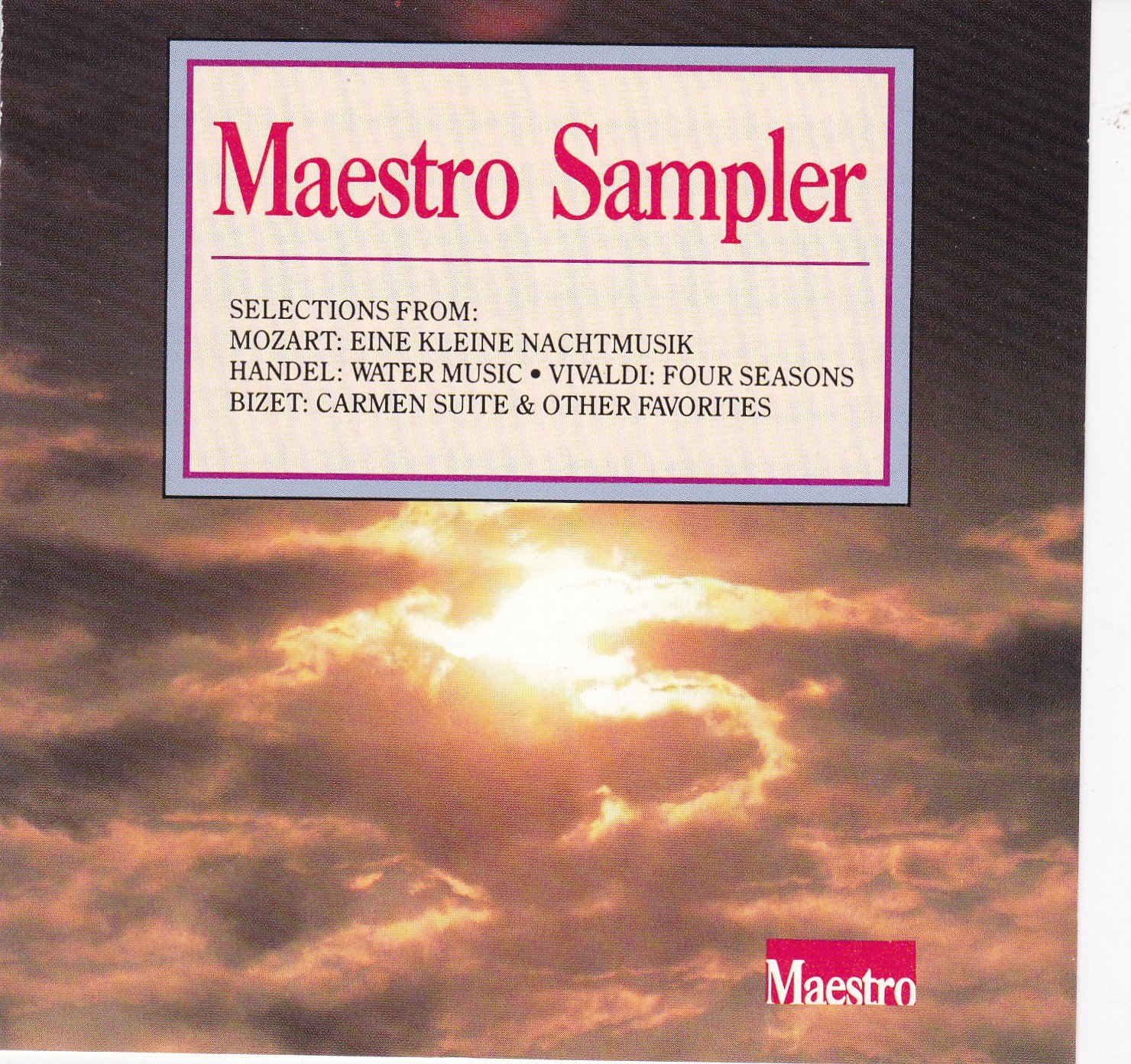 Maestro Sampler [Audio CD]