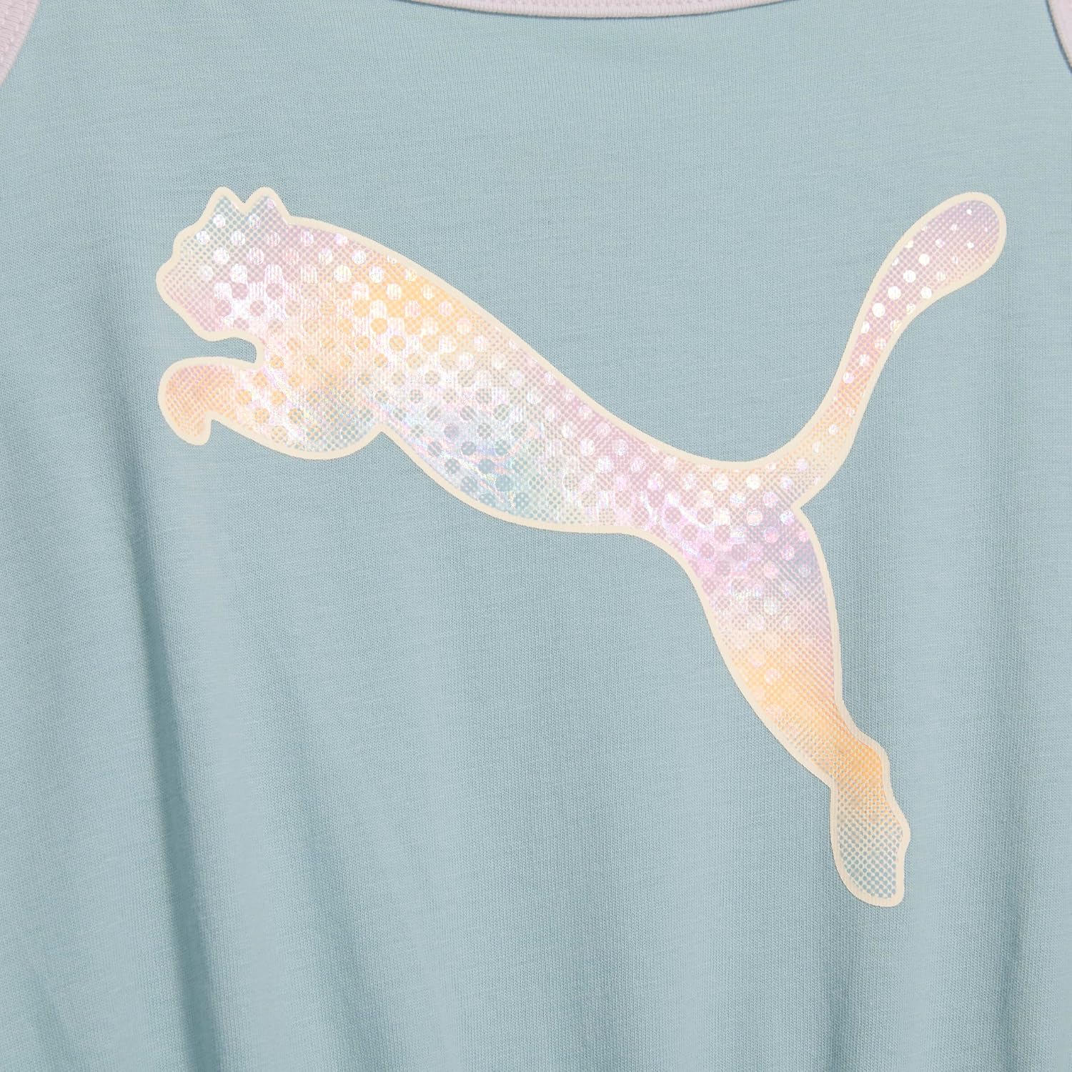 PUMA Girls' Sleeveless Romper, One Piece Outfit, Lightweight & Breathable