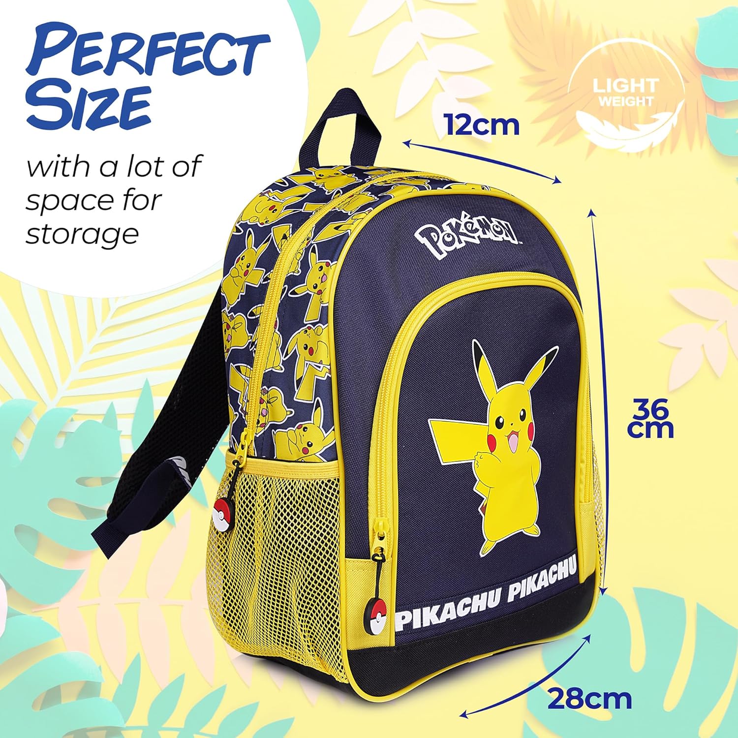 Amscan 9917119 - Pokémon Kids Verjaardagsfeest Pokeball Pikachu Hangende Honingraat Decoraties - 3 Pack