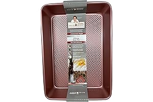 David Burke Gourmet Pro 13x9x2.5 Oblong Non-Stick Bake Pan in Stunning Rose Gold
