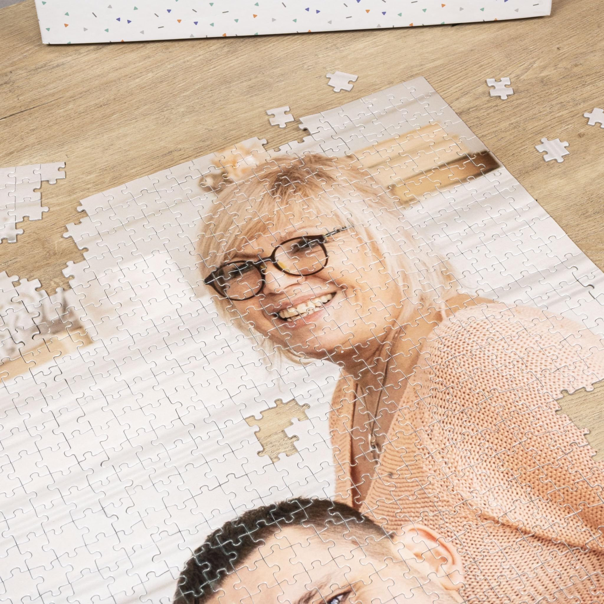 Wanapix | Puzzle Personalisiert mit Foto und Text | 3000 Teiles | Originelles Geschenk | Puzzle Erwachsene | 102,5 x 96,5 cm | Puzzle Gigante