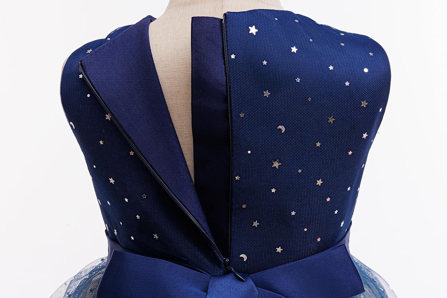 Glamulice Princess Sparkle Tulle Dress Flower Girls Ombre Dresses Bridesmaid Wedding Pageant Party Holiday Ball Gown - Image 7