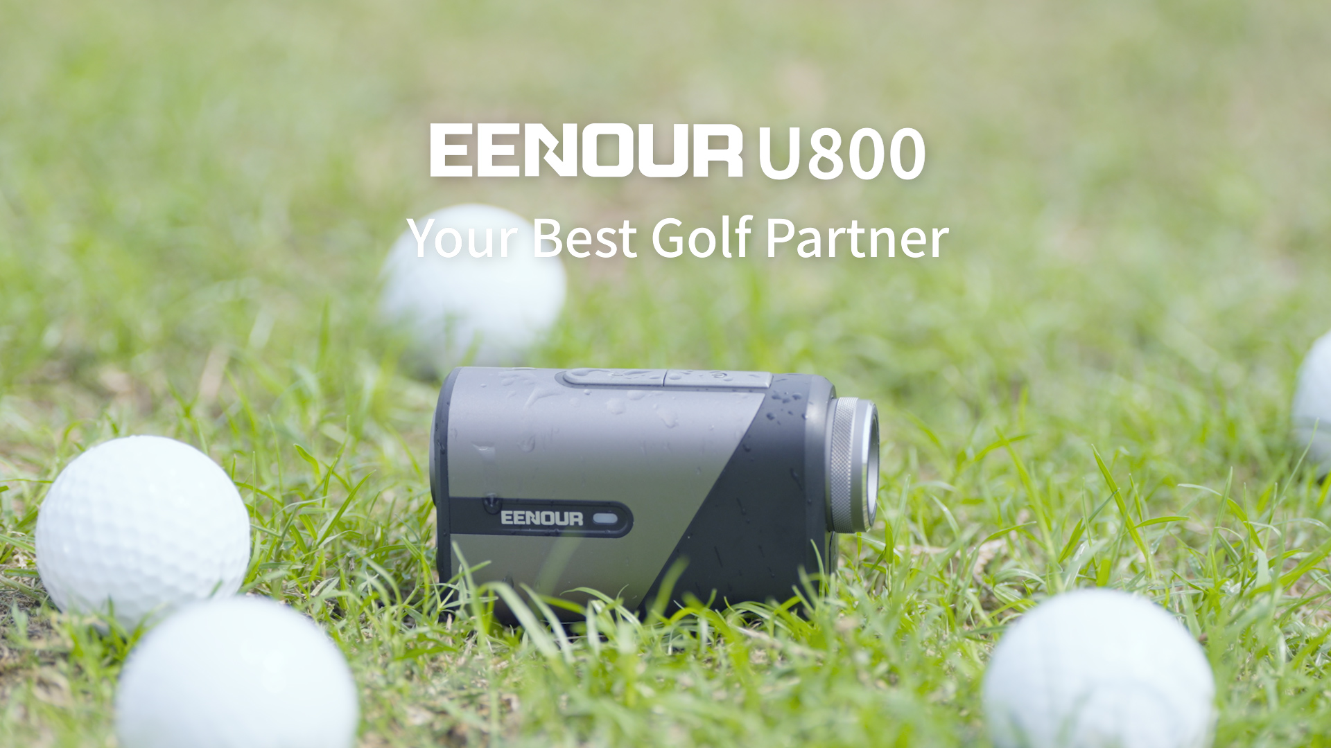 EENOUR U800 Mini Golf Rangefinder with Slope Switch, Rechargeable 