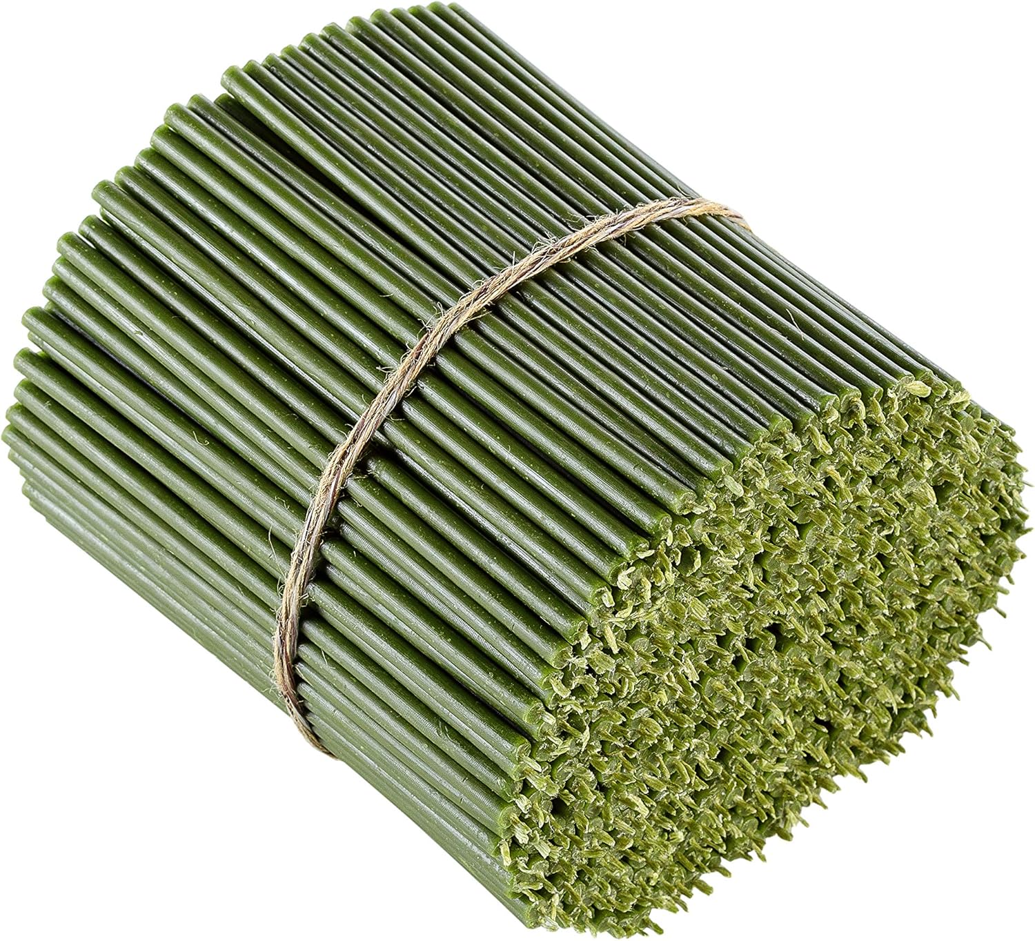 Danilovo Beeswax Taper Candles (Green) Orthodox Church Candle Tapers