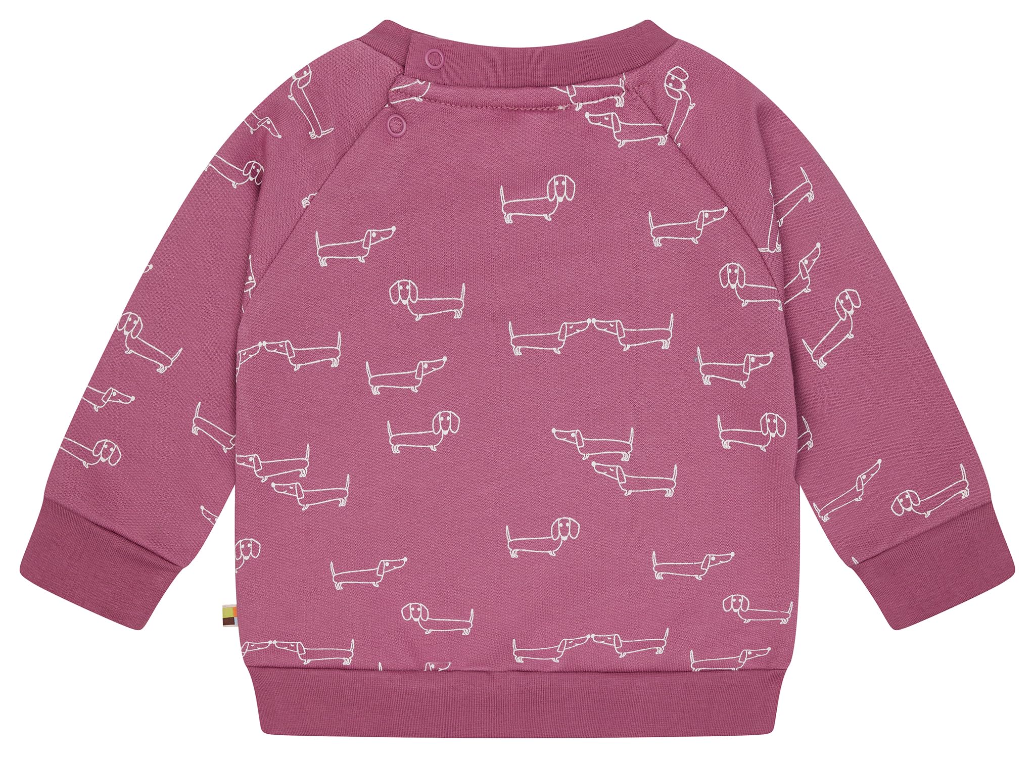 loud + proud Mädchen Mit Alloverdruck, GOTS Zertifiziert Sweatshirt