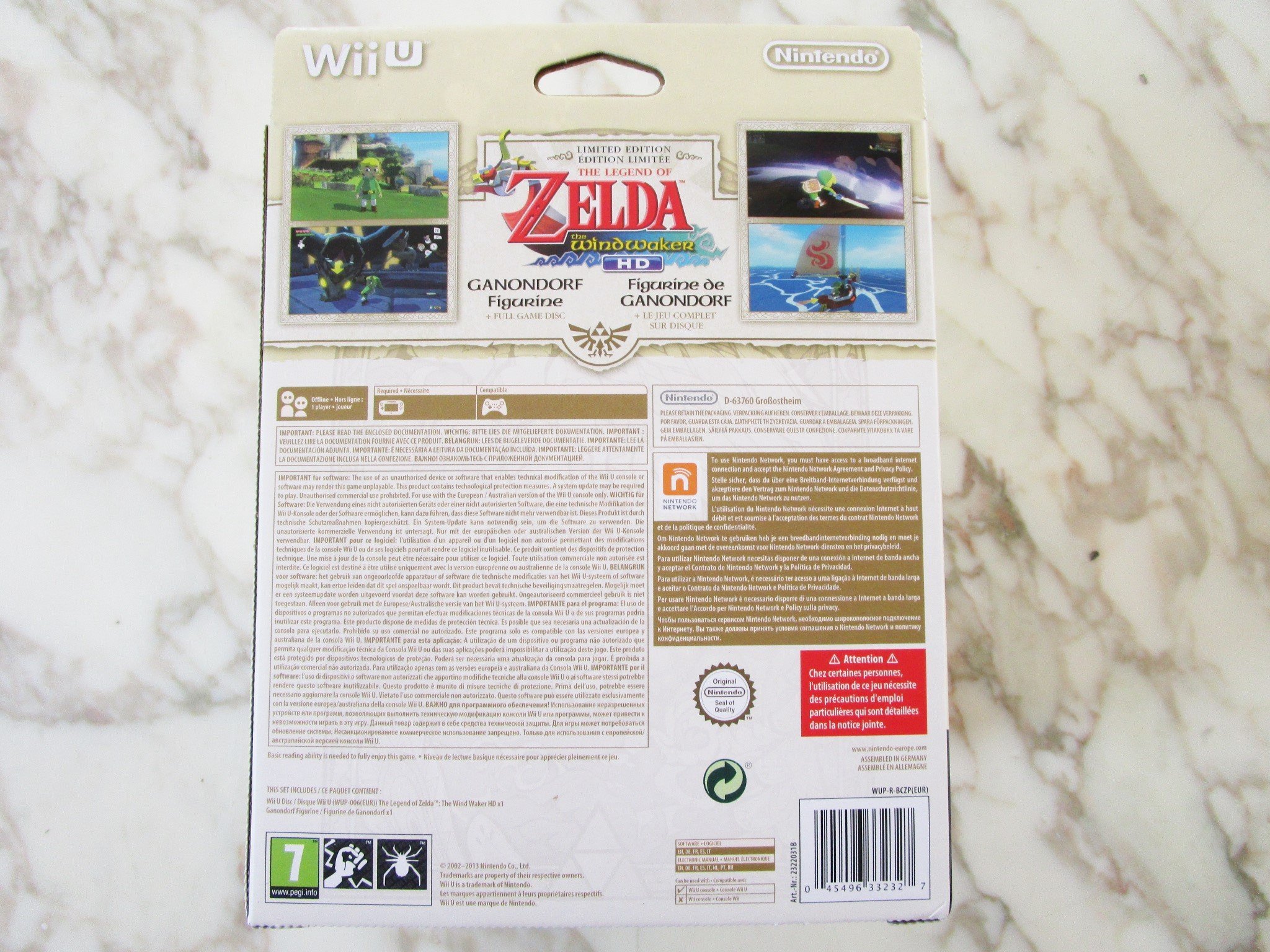 The Legend of Zelda: The Windwaker - Édition Limitée (Nintendo Wii U, 2013) for sale online