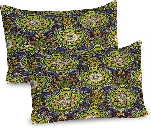 Miniatura 24 de Jukebox almohada Sham by ambesonne, impresión digital Retro. Fiesta temática de Old Antique Música Radio Set, tamaño estándar Impreso Funda de