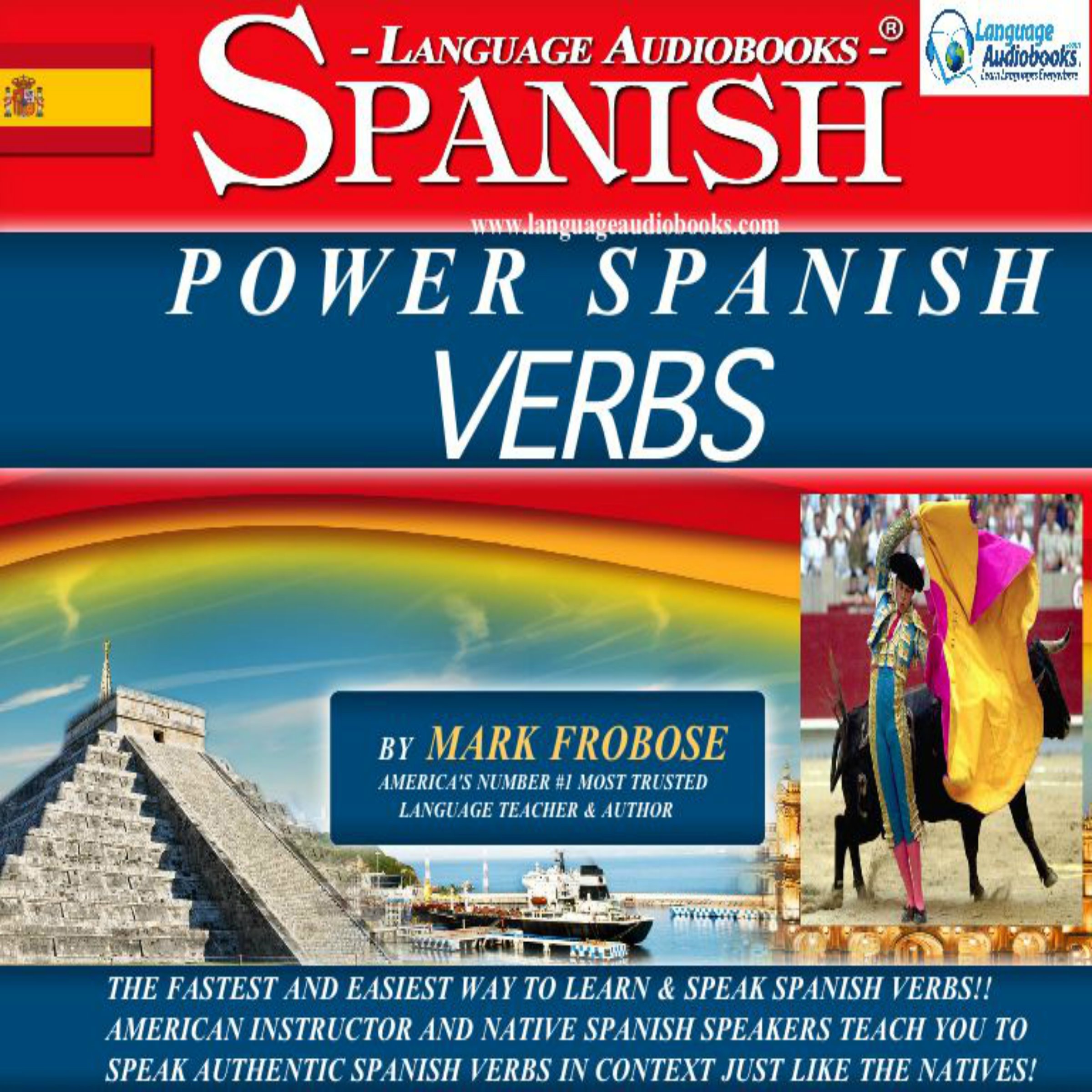 Cover art for Power Spanish Verbs: English and Spanish Edition