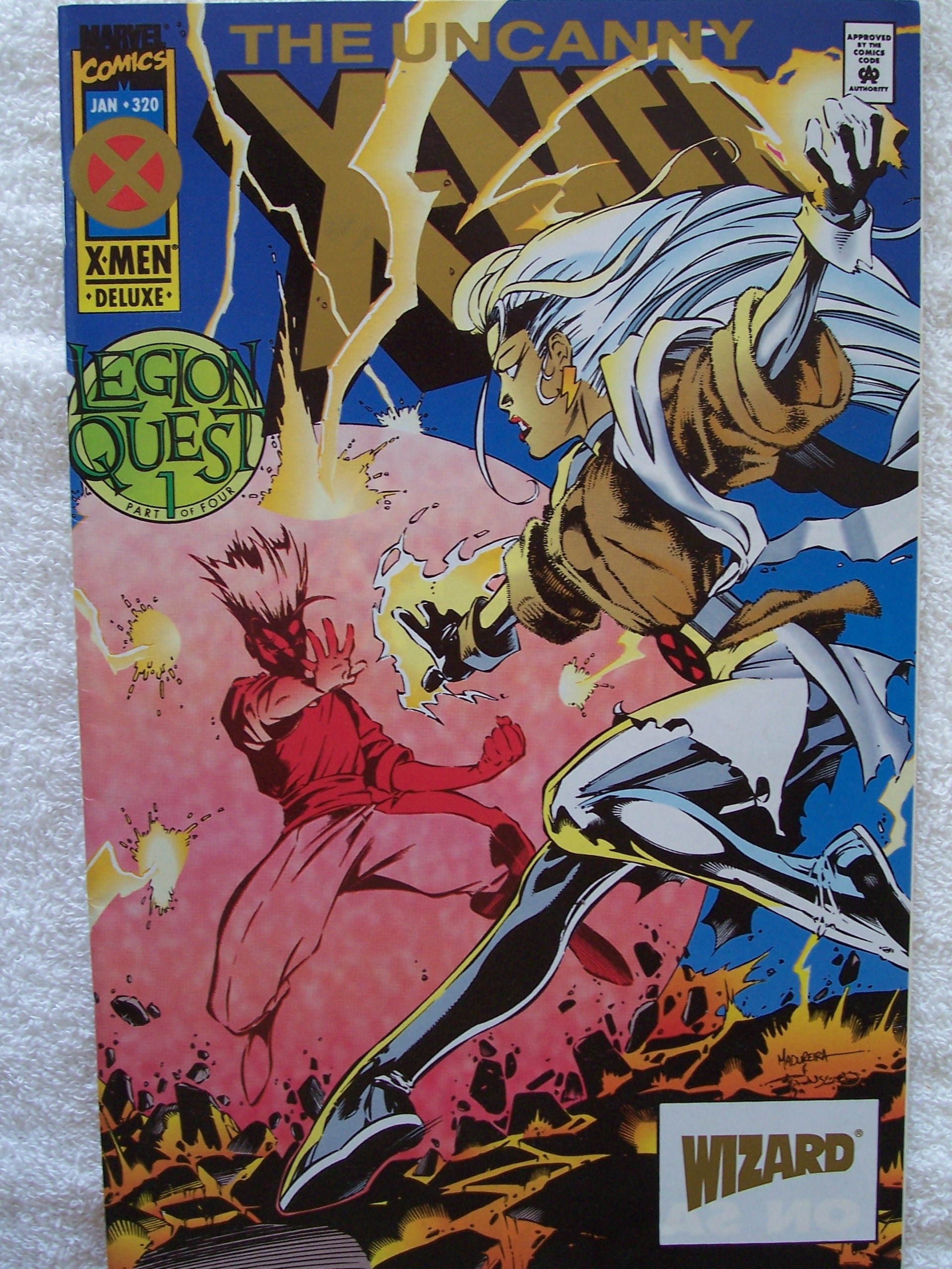 The Uncanny XMen 320 Wizard Edition Marvel Books