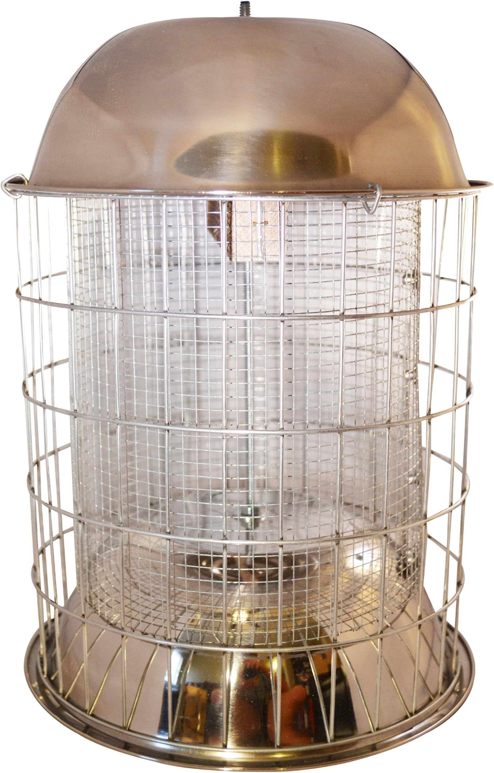 Grackle & Squirrel Proof Bird Feeder with Hanging Cage to Protect Seeds