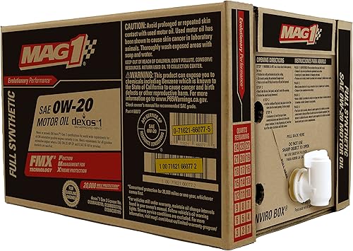 Miniatura 3 de 65834 Aceite de motor SAE 0W-20 completamente sintético - 1 cuarto de galón