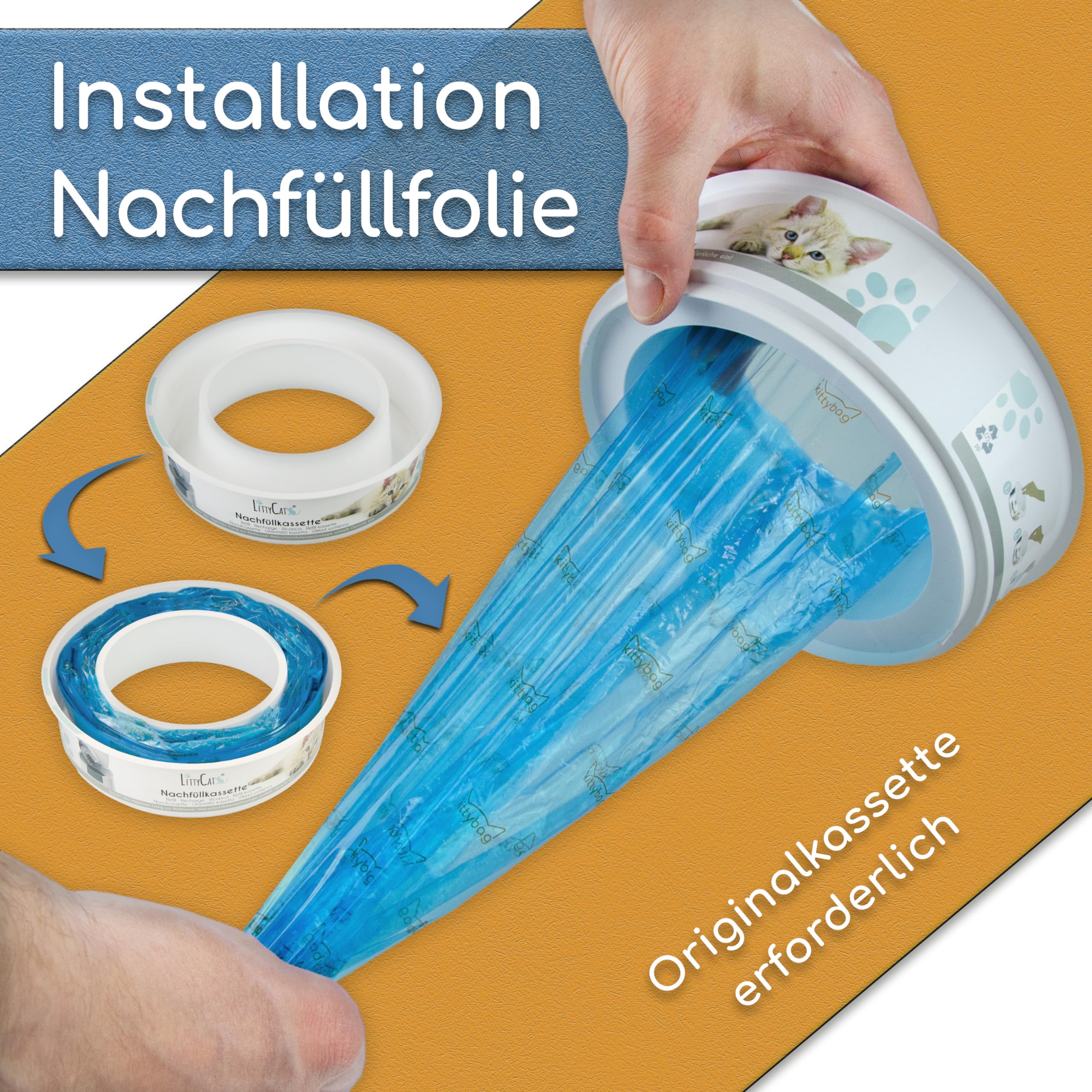 4 Stück Windeltüten, Nachfüllpackungen Mit Babyd Produktbild-Vorschau 5