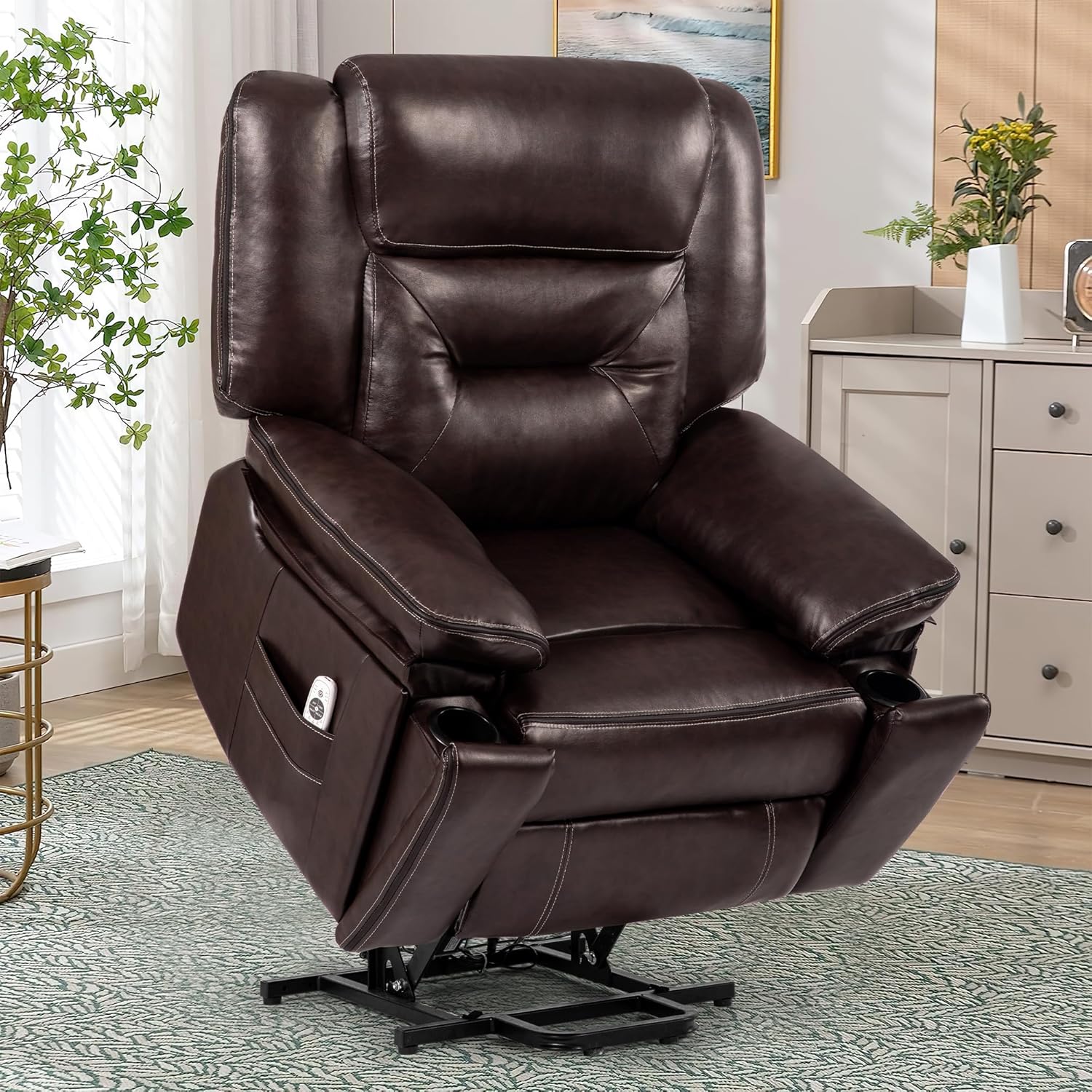 VIKAYAMICS Large Power Lift Recliner Chair, Big and Tall