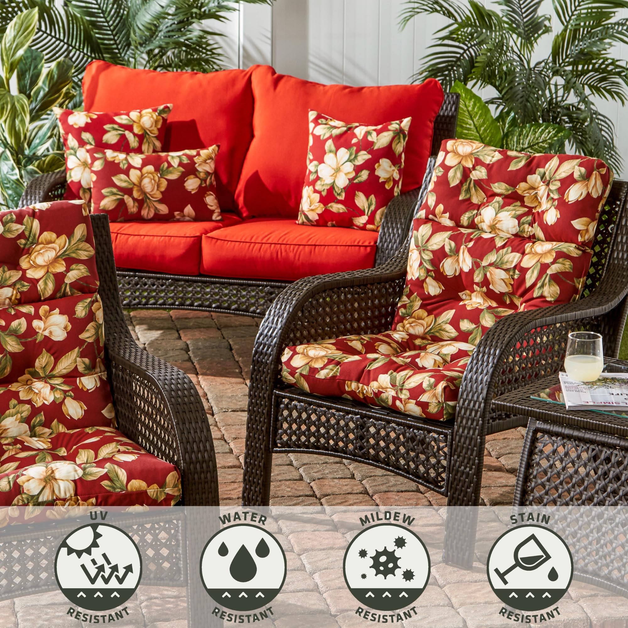 Cuscino rettangolare - CHUMBES - Ames design - a righe / per uso