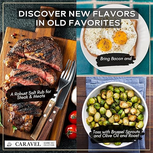 Miniatura 5 de Smoked Bacon Chipotle Fine Sea Salt - All-Natural Bacon Sea Salt Slowly Smoked for Perfect Smoky Flavor - No Gluten, No MSG, Non-GMO - Cooking or