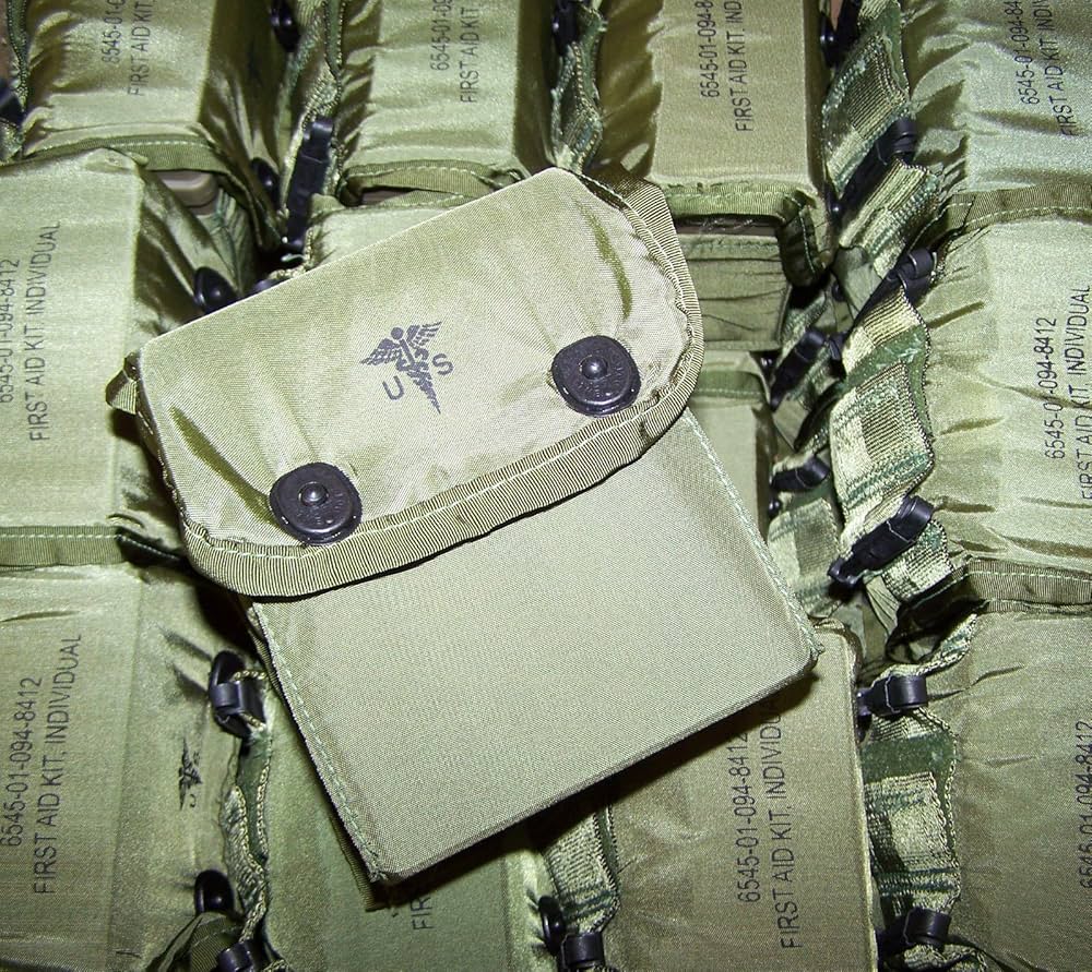 Us army kit bag June 88年製 Vintage US Army Canvas Tentage Repair Kit Bag | eBay