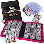 FunGuys Toploader Binder - 252 Capacity Trading Card Storage Binder, Zippered Side-Loading Album with 9-Pocket Layout for TCG, Yu-Gi-Oh!, MTG