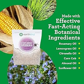 Stay Away Spiders Deterrent - Indoor Spider Deterrent Pouches for Attic, Crawl Space, Window Sill & More - with Plant-Based Ingredients & Essential Oils - 6-Pack with Extended Release Pouch Pod