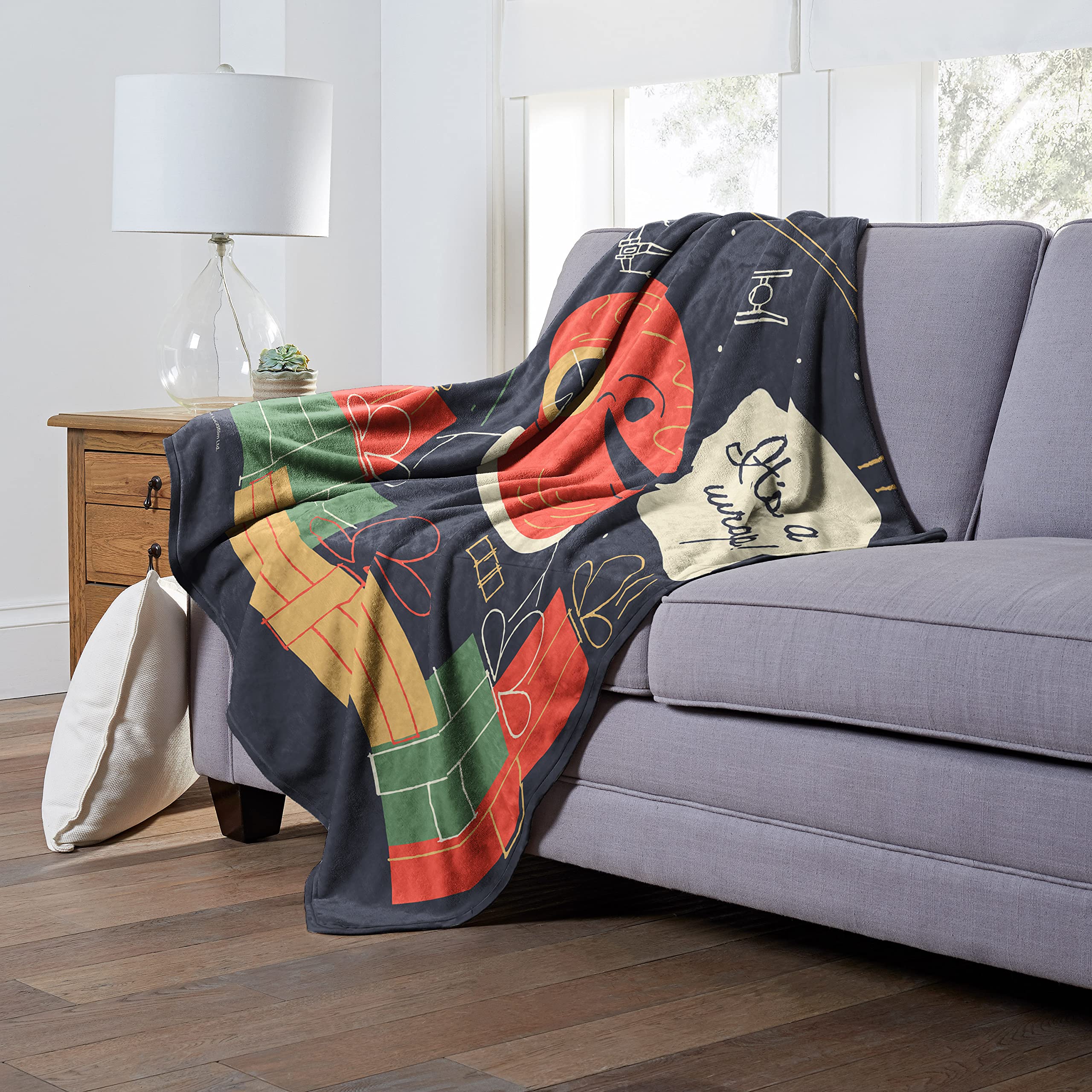 Amazon｜Northwest スターウォーズ シルクタッチ スローブランケット