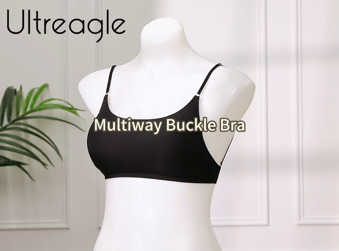 ULTREAGLE Low Back Bra for Women, Seamless Padded Bralettes