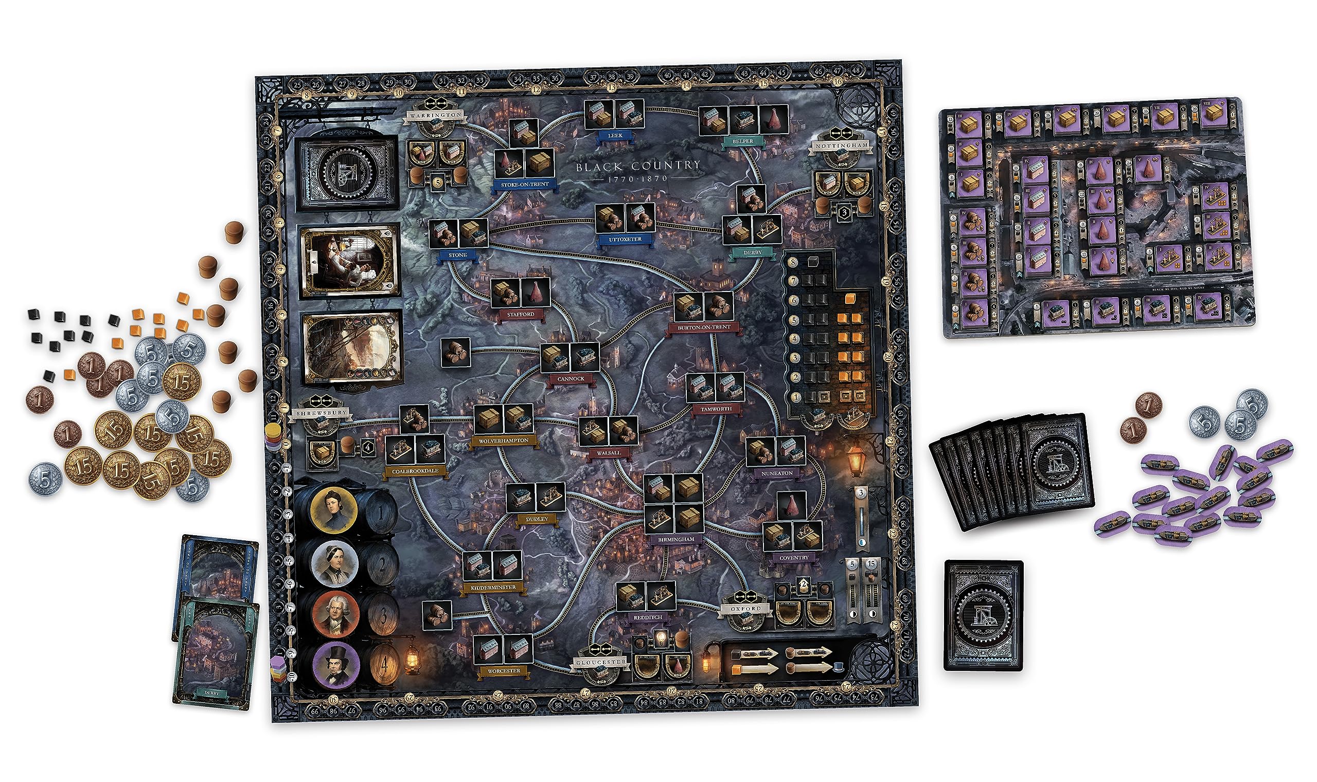 Asmodee - Funforge - Brass Birmingham - Jeu de Société