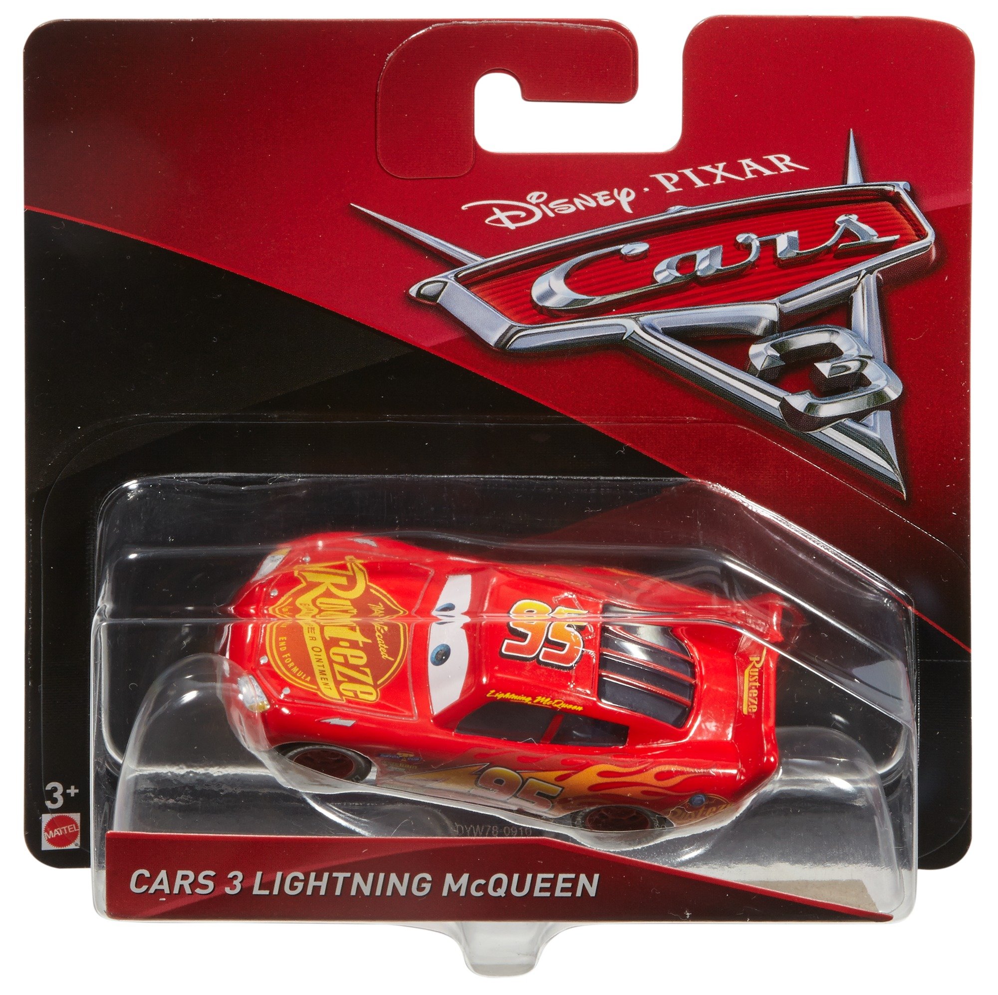 Disney Pixar Cars 3 Piston Cup Metal Die-Cast Vehicle Car Collectable Toy - Lightning McQueen (DYW78) - Image 3