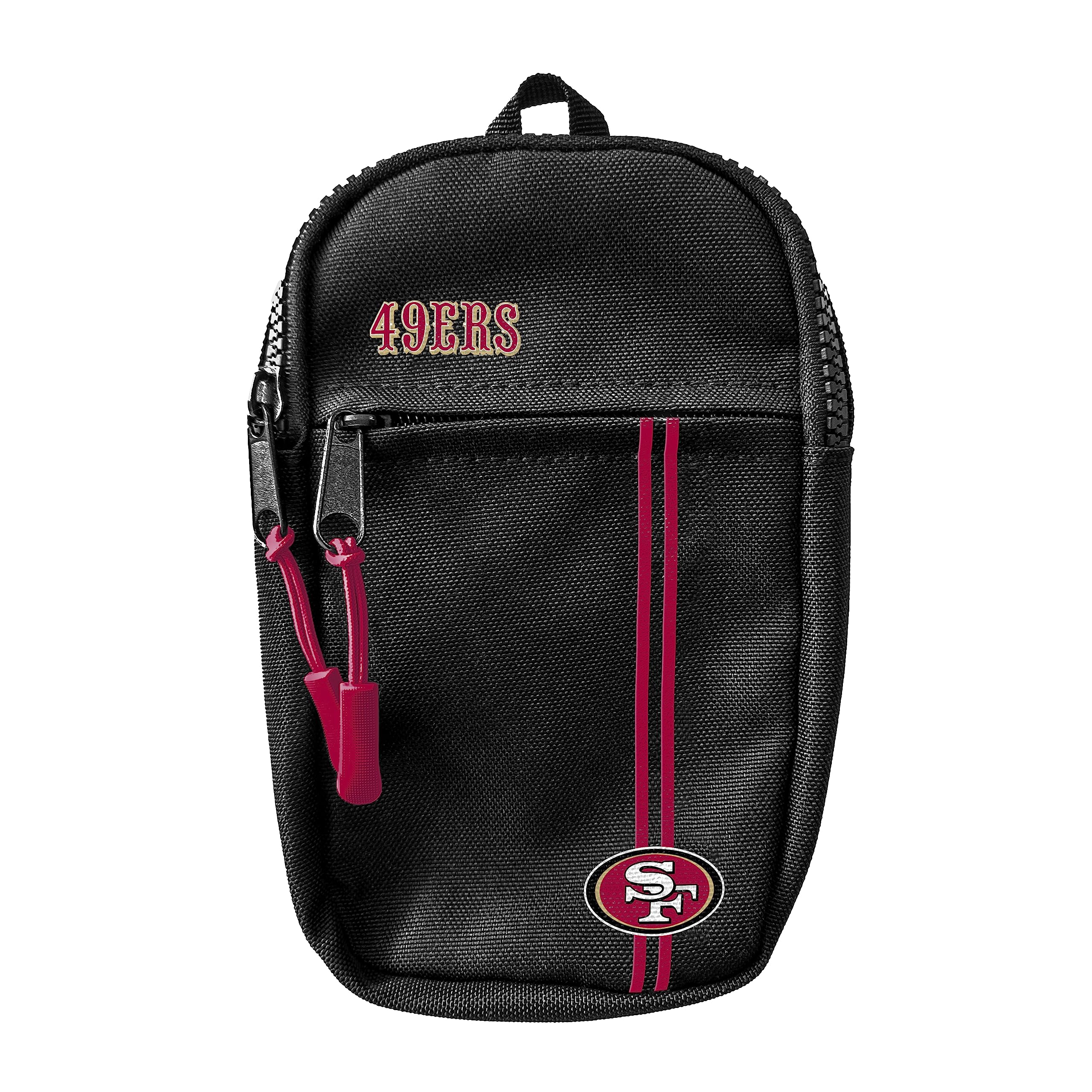 SOAR Crossbody Tech Bag NFL, Black-s49, 7.3