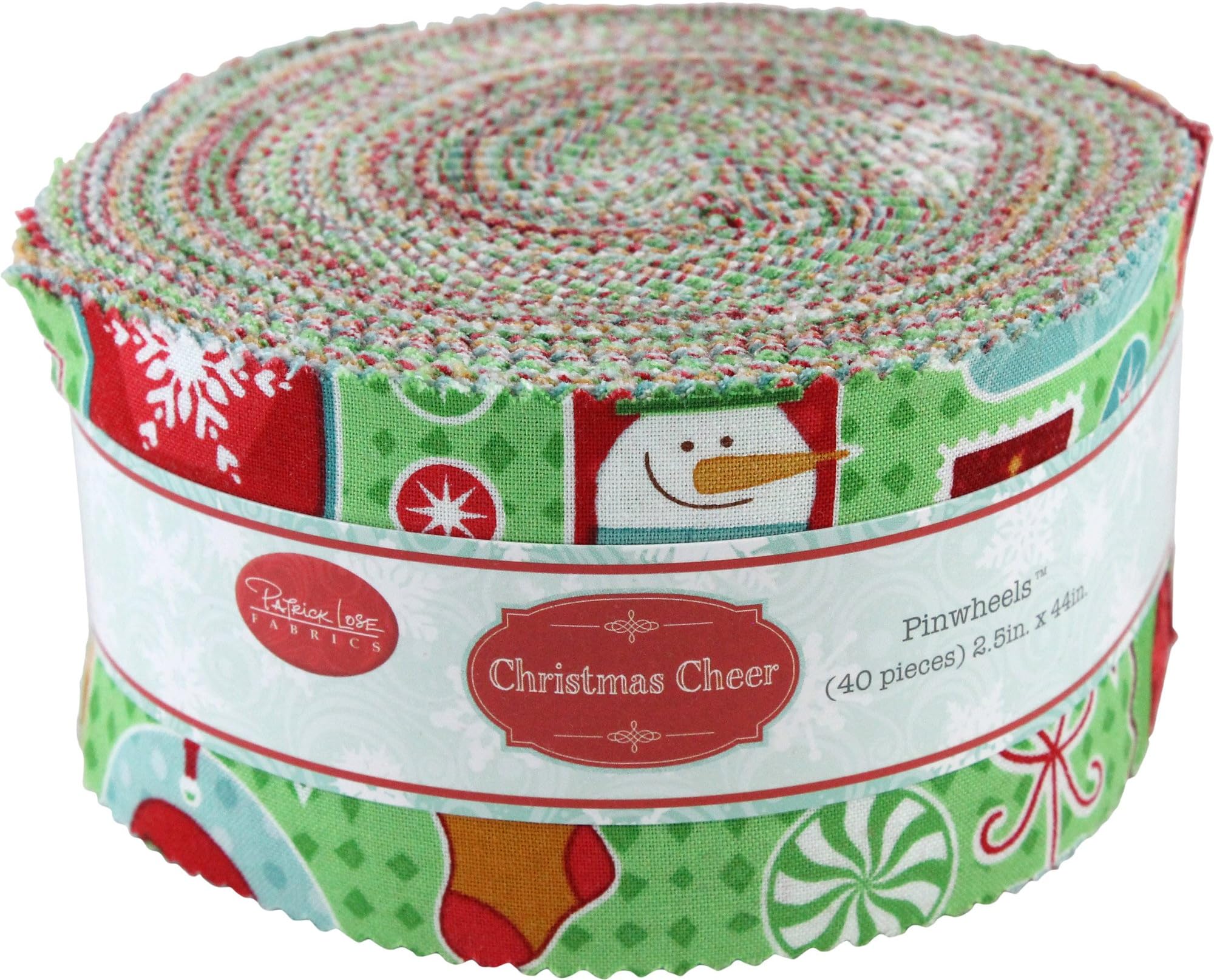Christmas Cheer-Patrick Lose Studios 2.5x44 Pinwheels-40pcs