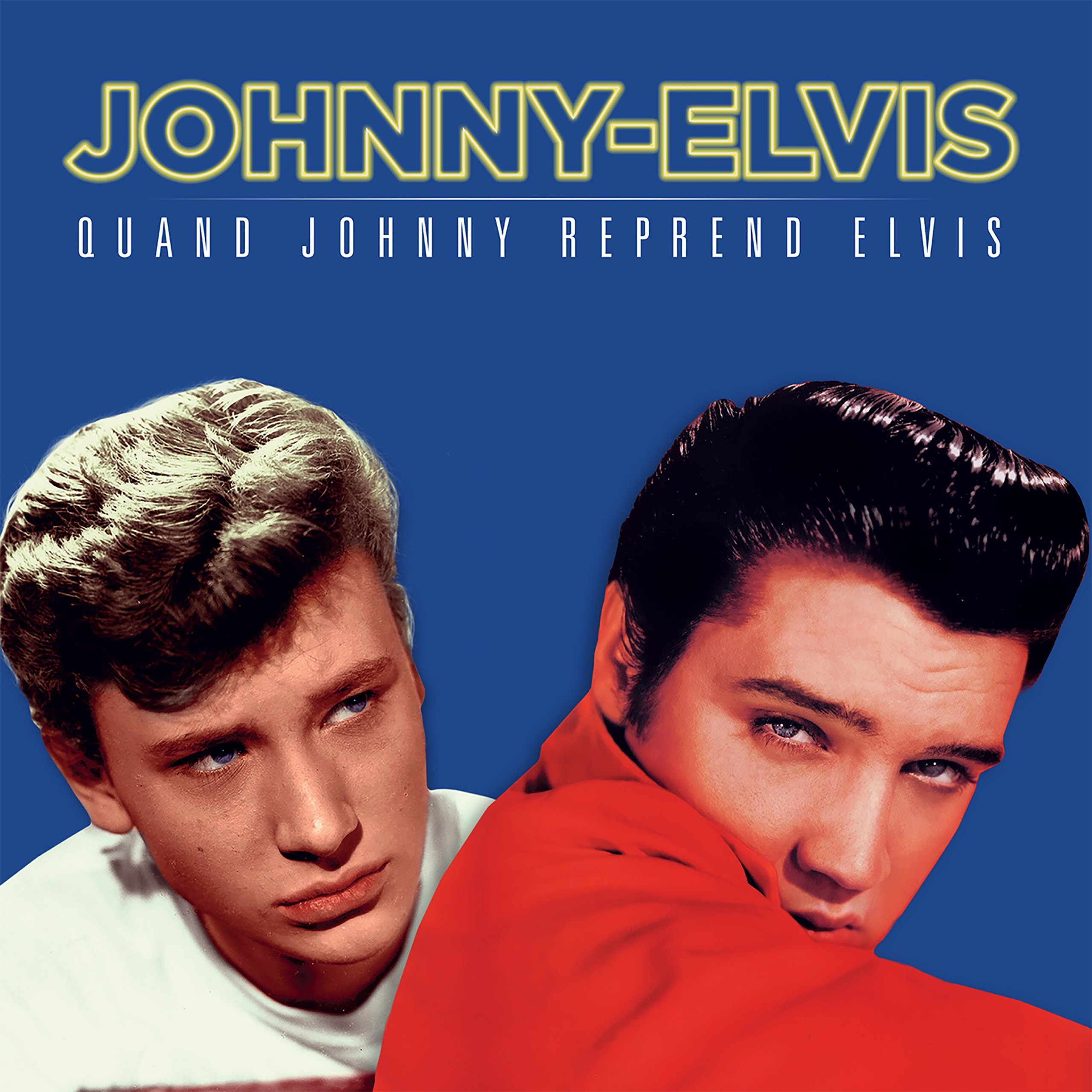 Quand Johnny Reprend Elvis Picture Disc (Édition Bleue)