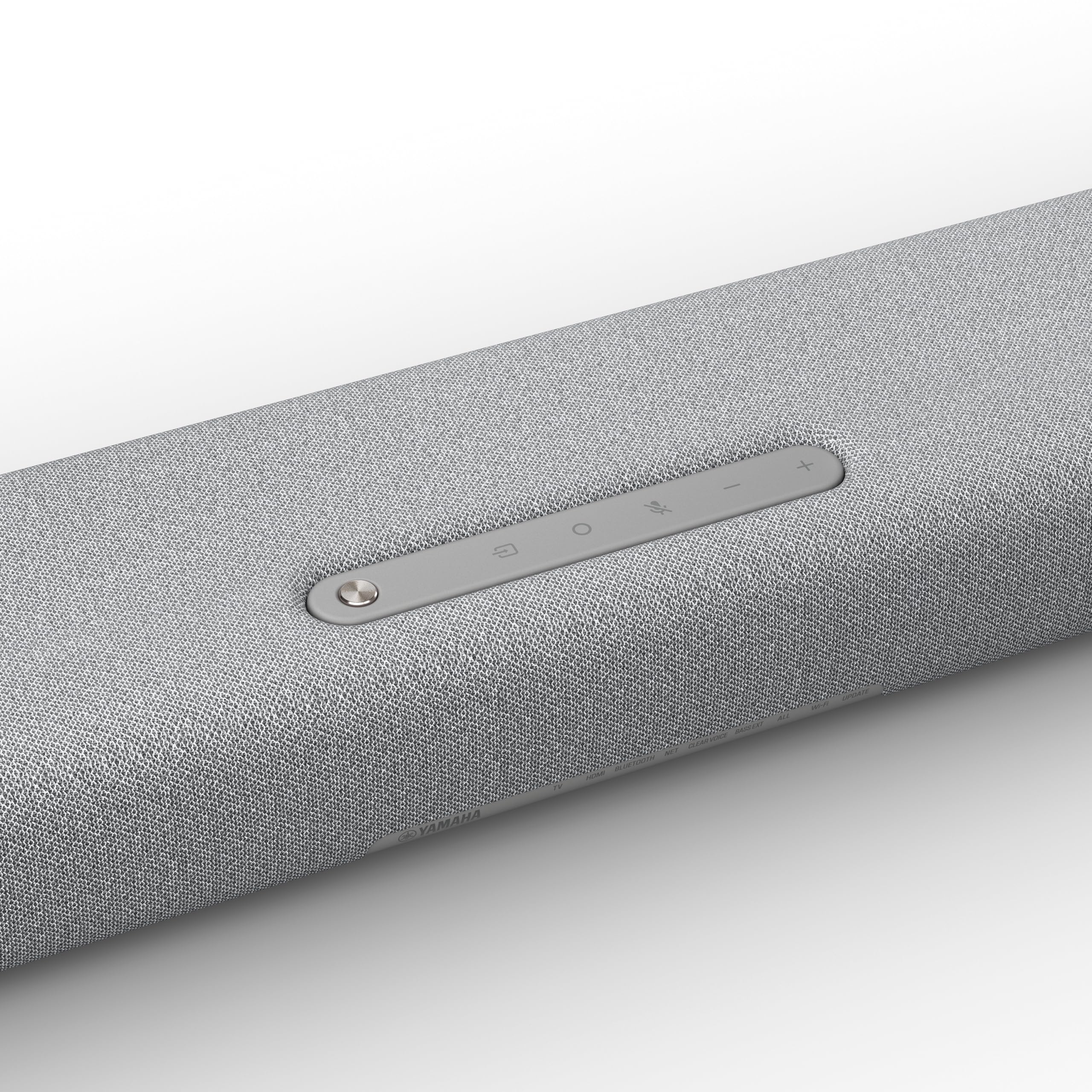 Yamaha TRUE X BAR 40A Soundbar głośnik telewizyjny z wbudowanym Dolby Atmos, subwooferem i Alexa, jasnoszary