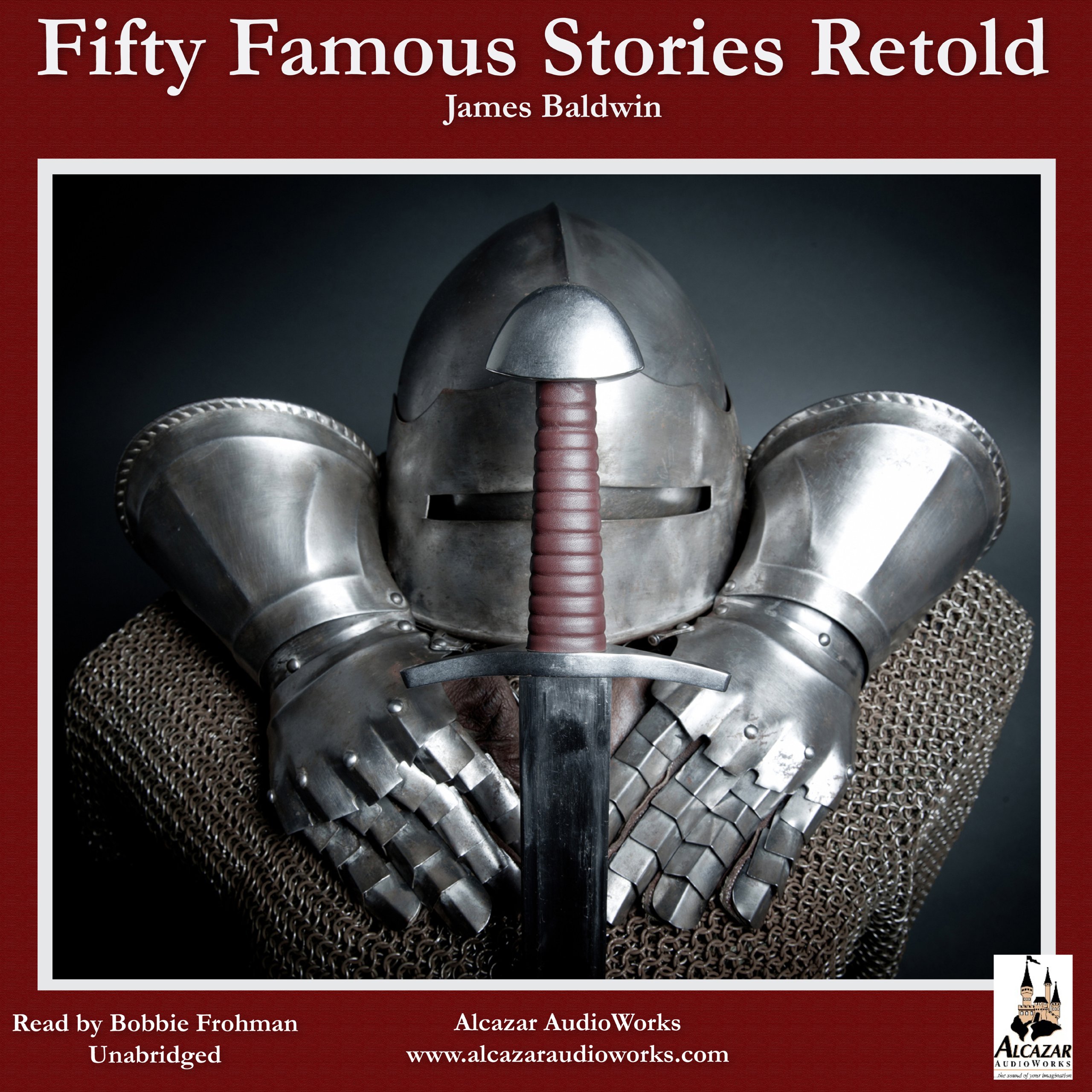 Cover art for Fifty Famous Stories Retold