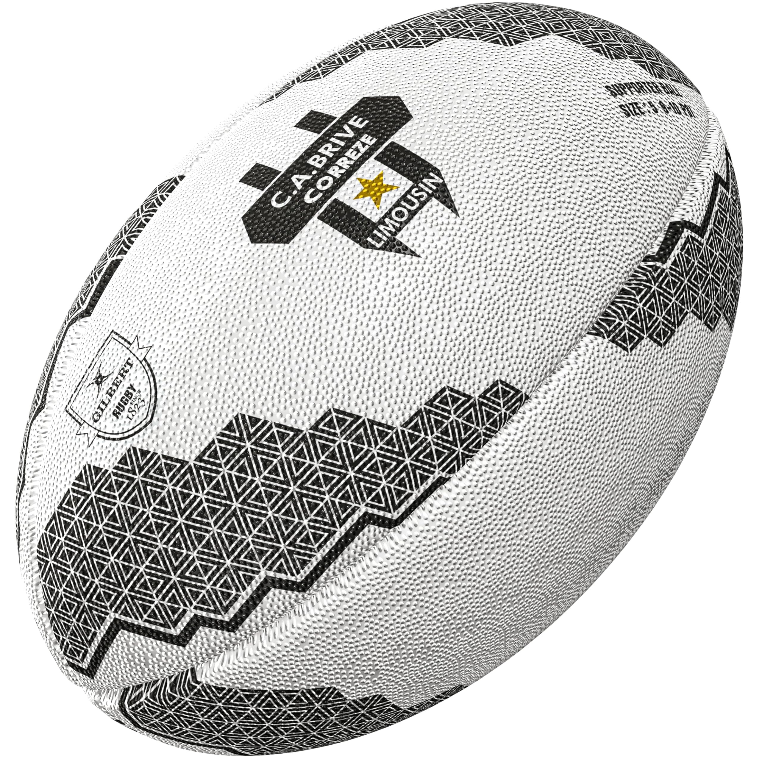 Gilbert Ballon de Rugby Brive - Collection Officielle CA Brive Corrèze Limousin