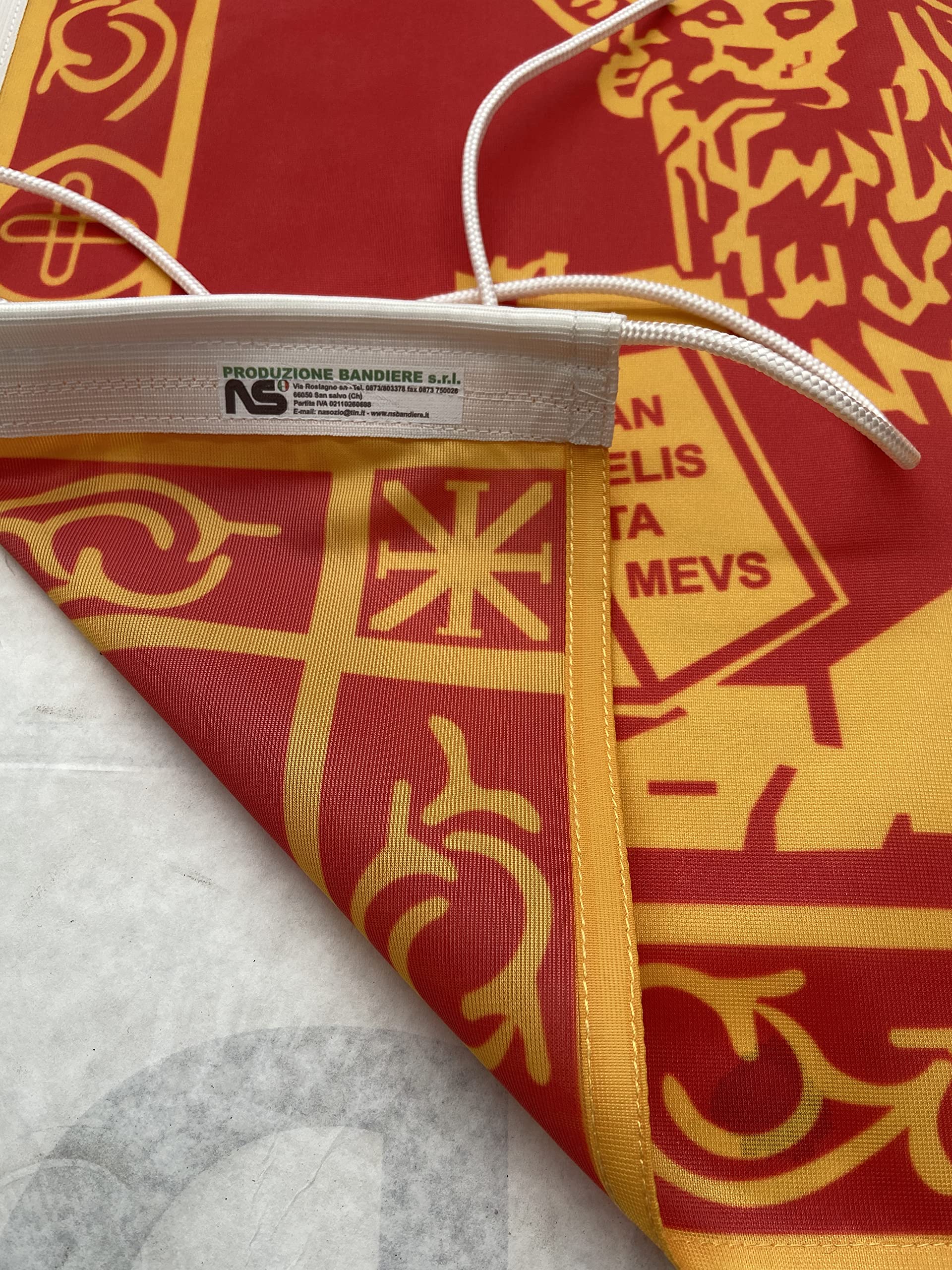 NS Bandiere | Bandiera Serenissima Repubblica Venezia San Marco Leone Libro Code Staccate cm50x100 Tessuto Nautilus 110gr m²