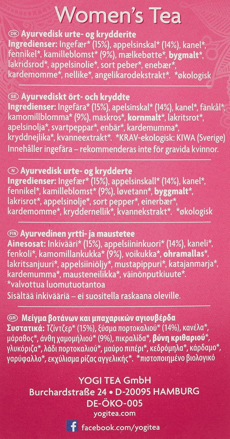 Yogi Organic Women's Tea