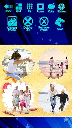 Beach Photo Collage #TOP2