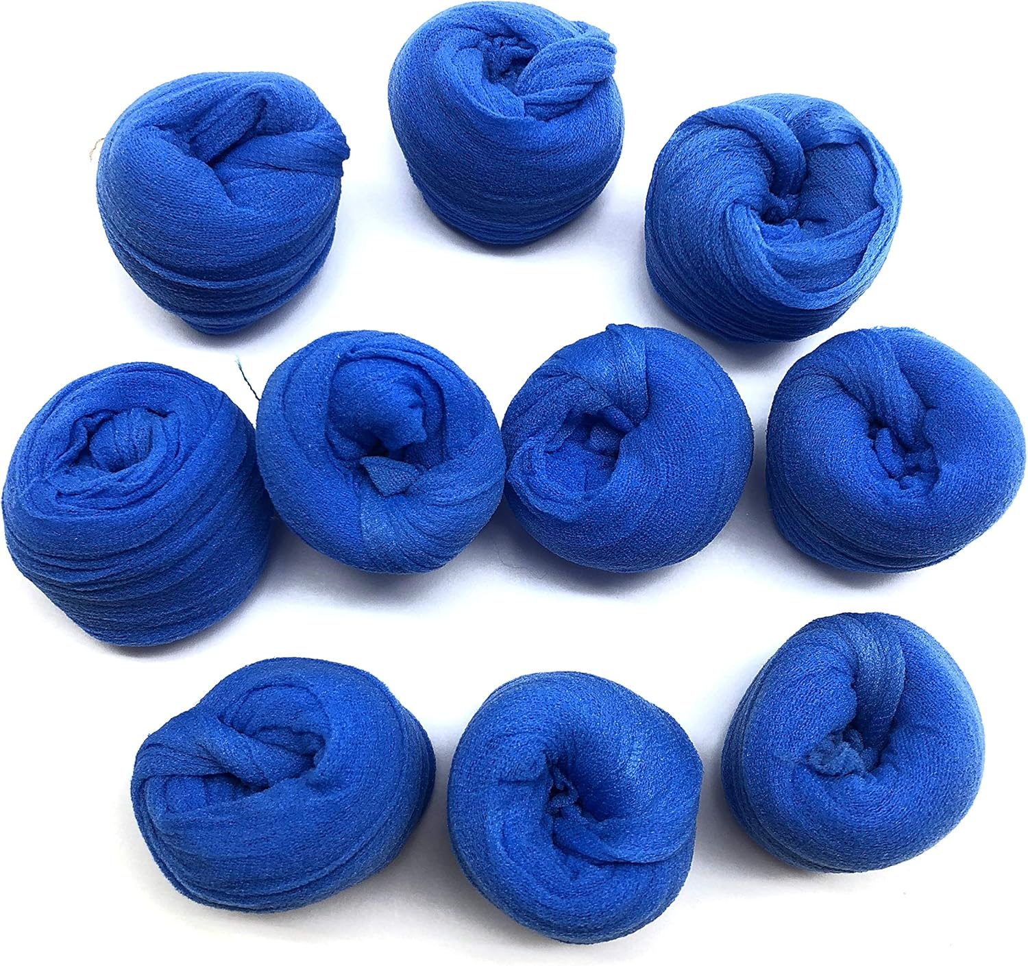 PEPPERLONELY 20 Colors Set (2.5M Each) Nylon Stocking Flower Fabric for Flowers Making