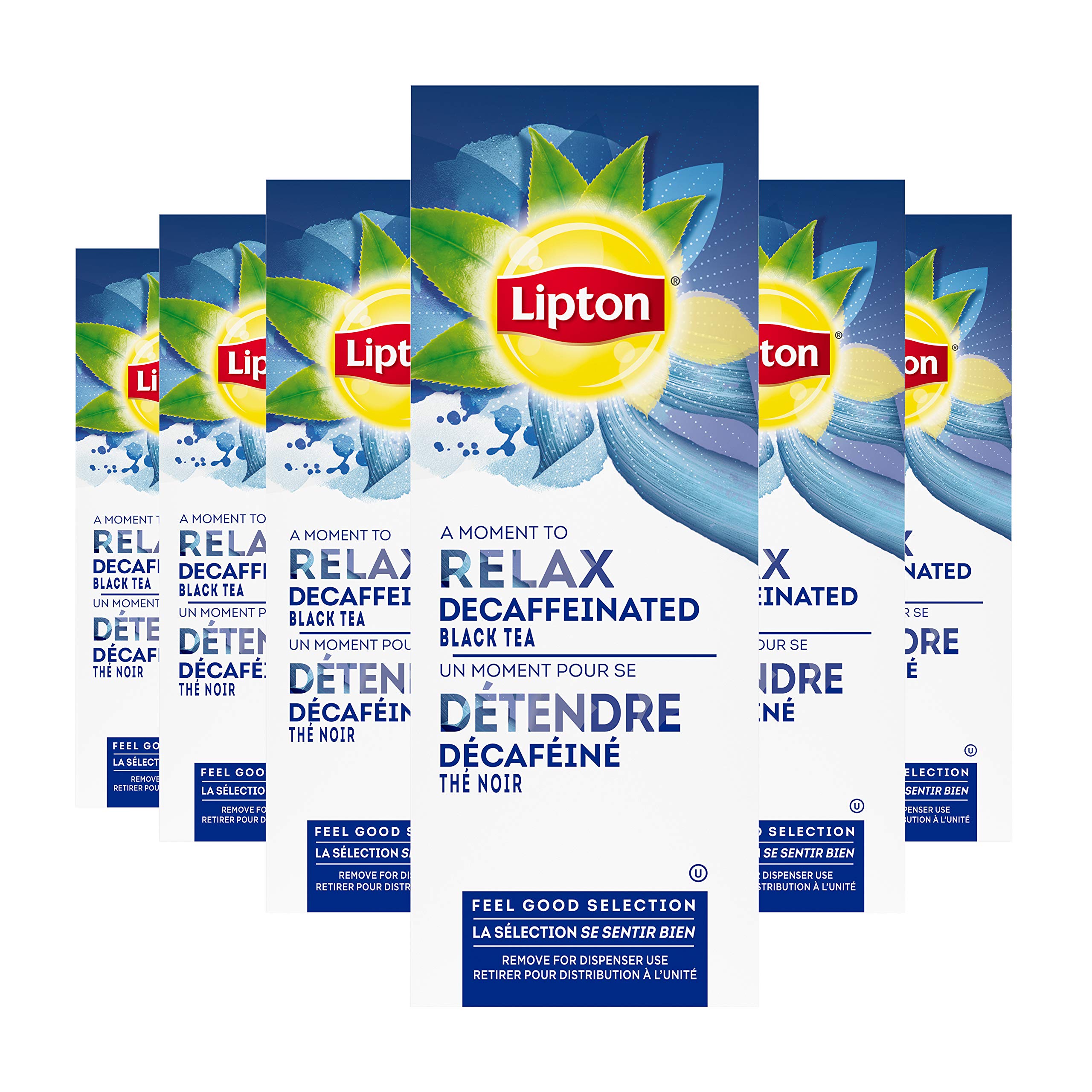 Lipton Decaffeinated Tea BagsRainforest AllianceRainforest AllianceRainforest AllianceRainforest Alliance